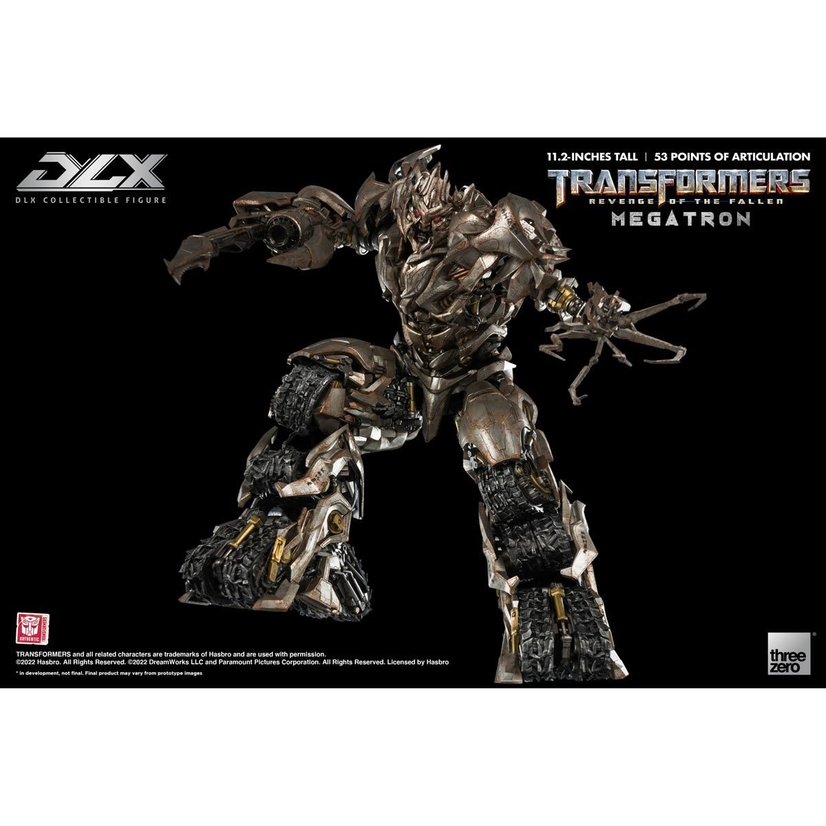 Threezero Transformers Revenge of the Fallen DLX Megatron、mySite、hgirdovlk