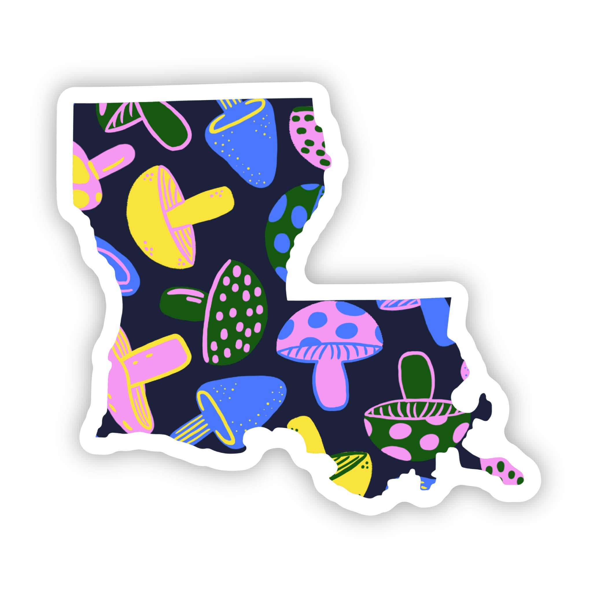  Louisiana Sticker - Mushroom、mySite、elrpsem3k