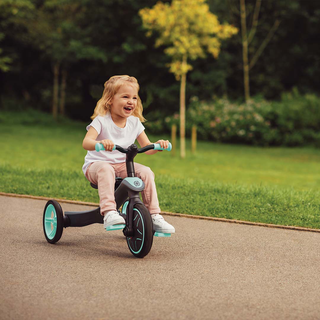 Globber Explorer Trike 4 in 1 - Mint、mySite、merchandisen