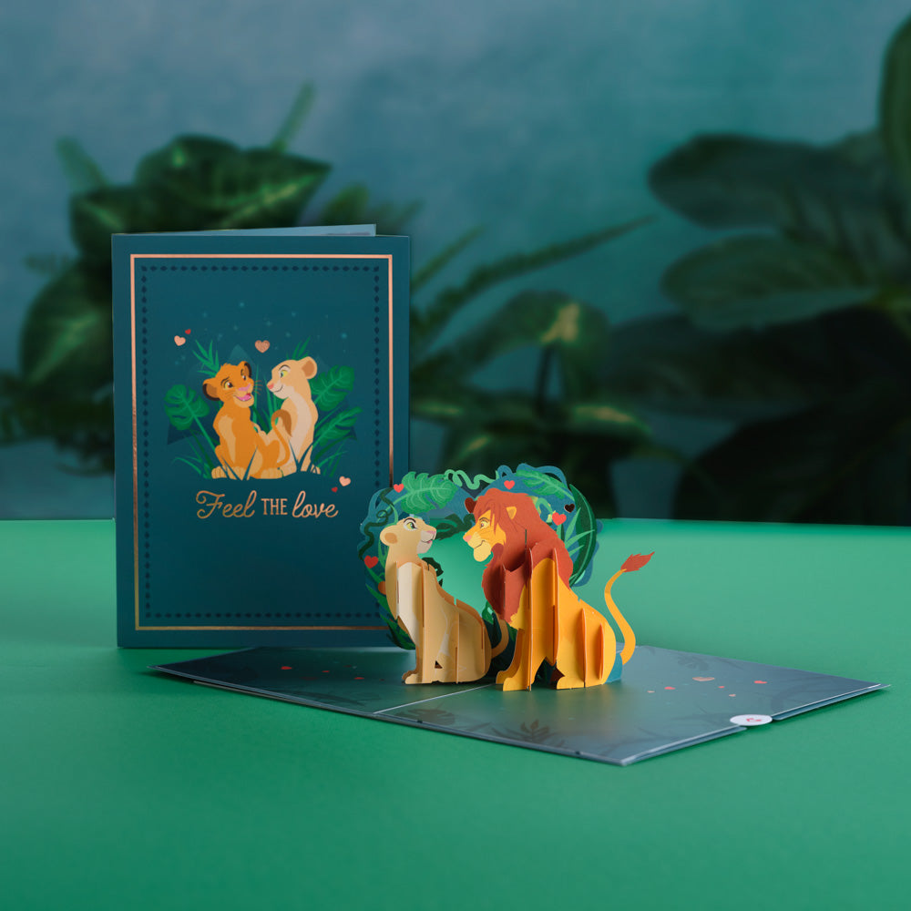 Disney's The Lion King Feel The Love Pop-Up Card、mySite、solidvoid
