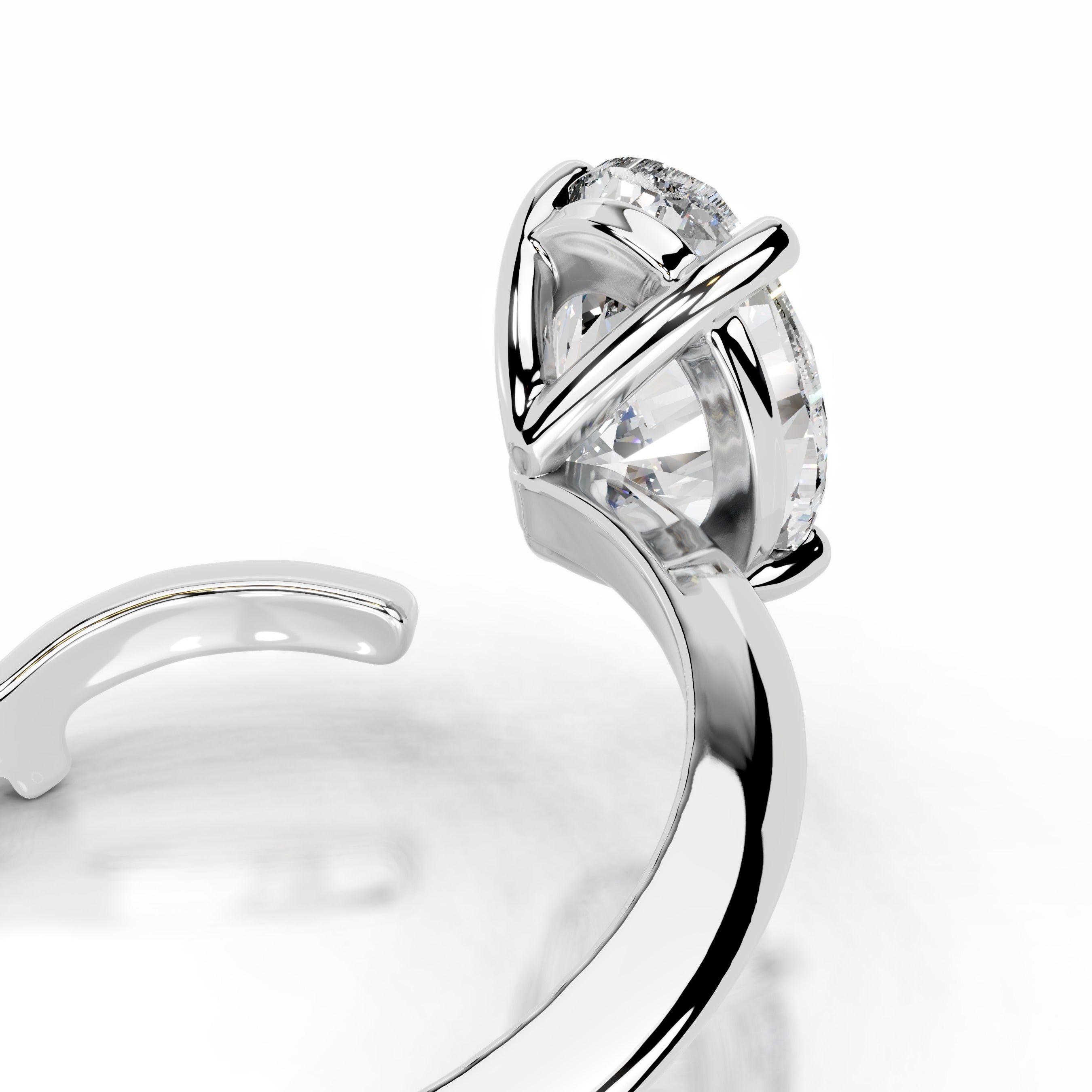 Diamond Delicacy Lab Grown Diamond Ring - 18K White Gold、mySite、hinf8tx79
