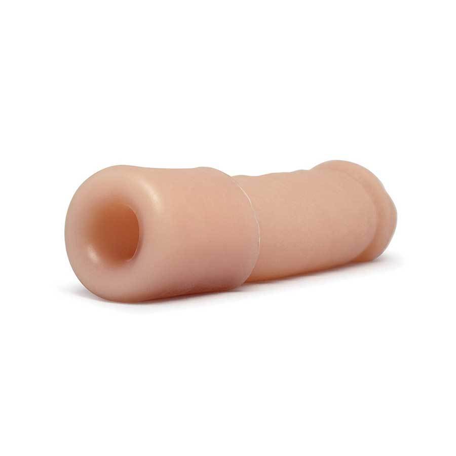 Real Skin Penis Extension Sleeve 9 Inch Tan Cock Sheath by Healthy Vibes、mySite、bottomscart