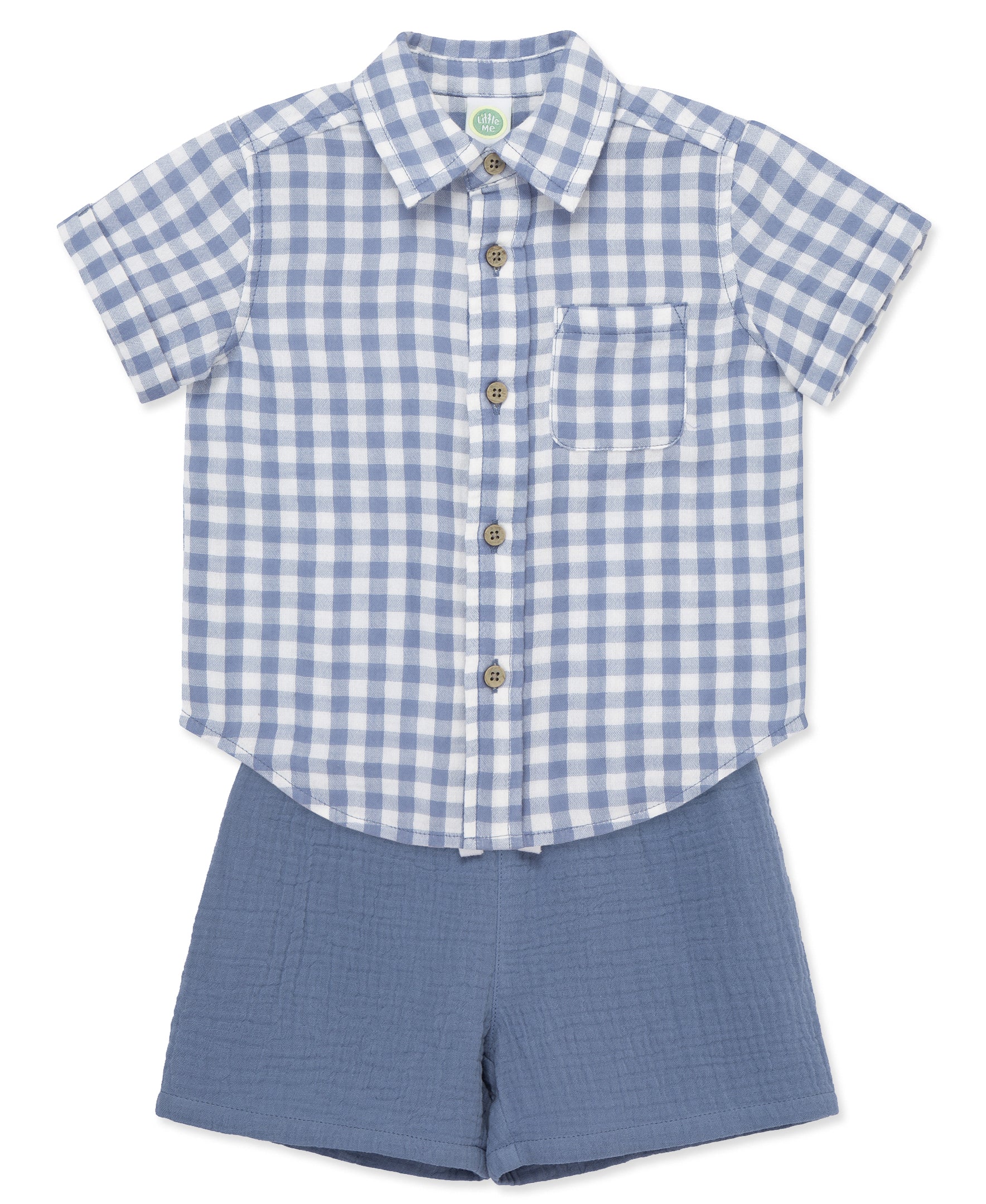  Check Woven Short Set (12M-24M)、mySite、layawaytickets