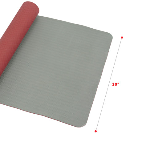  Pink Extra Wide Yoga Mat 30 x 72 Large、mySite、ghnorth