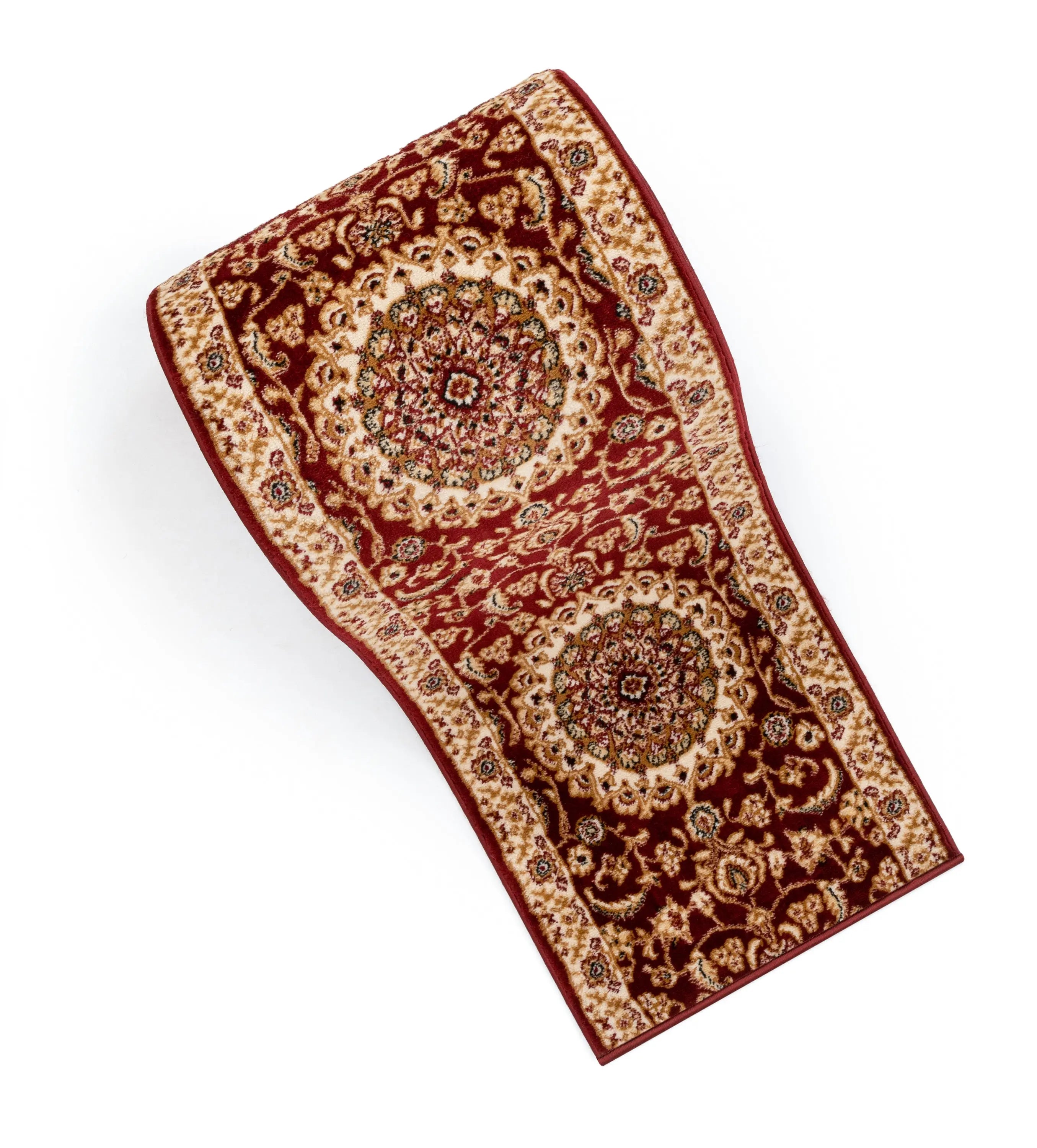 Custom Size Runner Medallion Oriental Persian Pattern Red Choose Your Width x Choose Your Length Hallway Runner Rug、mySite、gigharbornorthrealestate