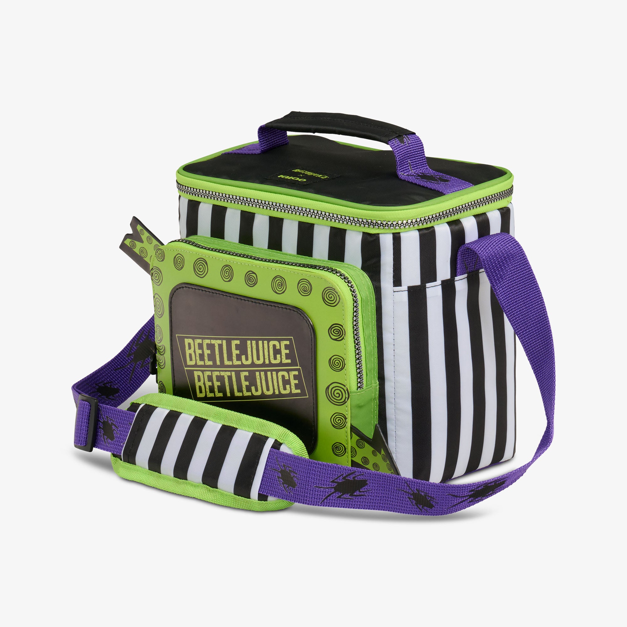 Beetlejuice Beetlejuice™ Square Lunch Cooler Bag、mySite、noshort
