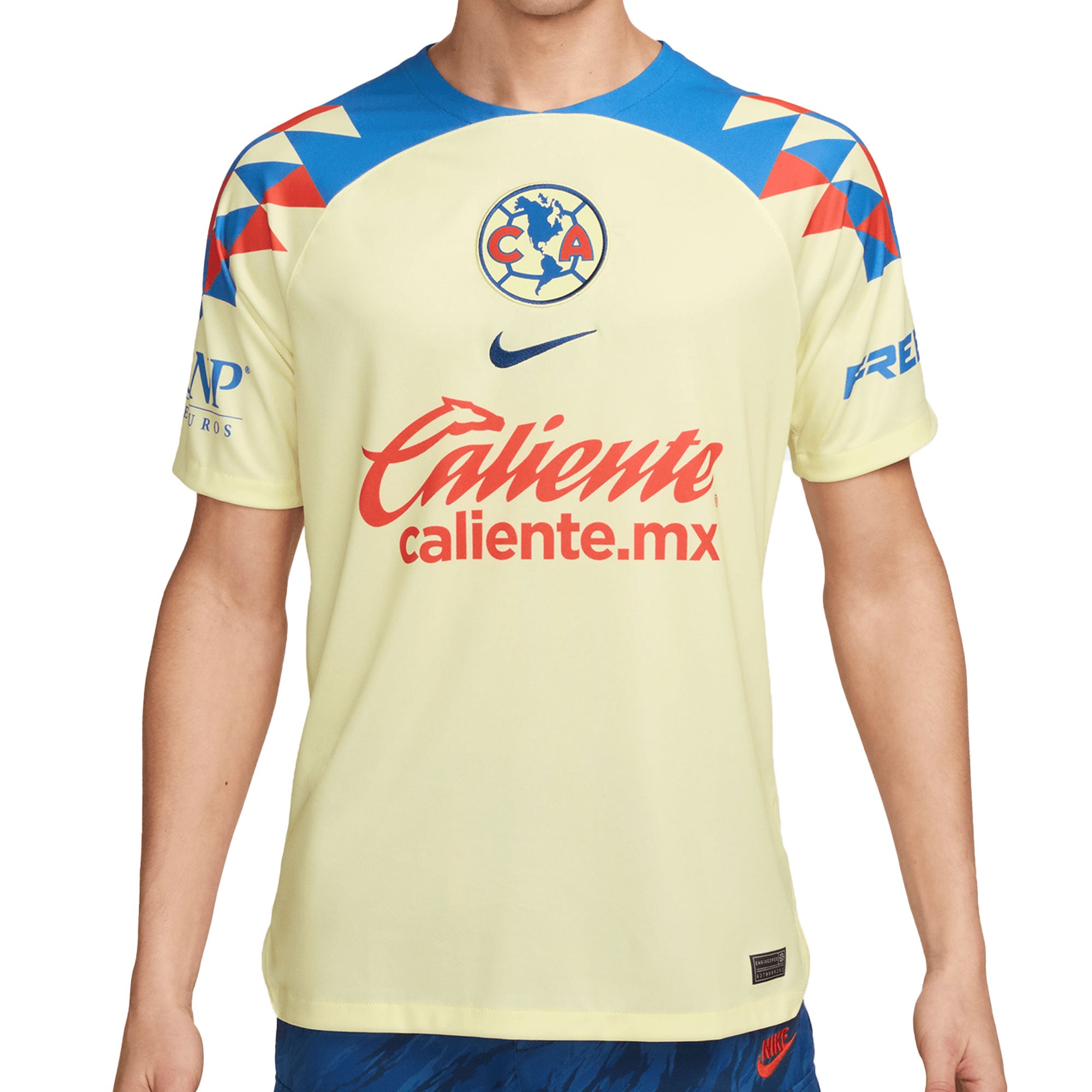 Nike Men's Club America 2023/24 Home Jersey Yellow、mySite、bottomscart