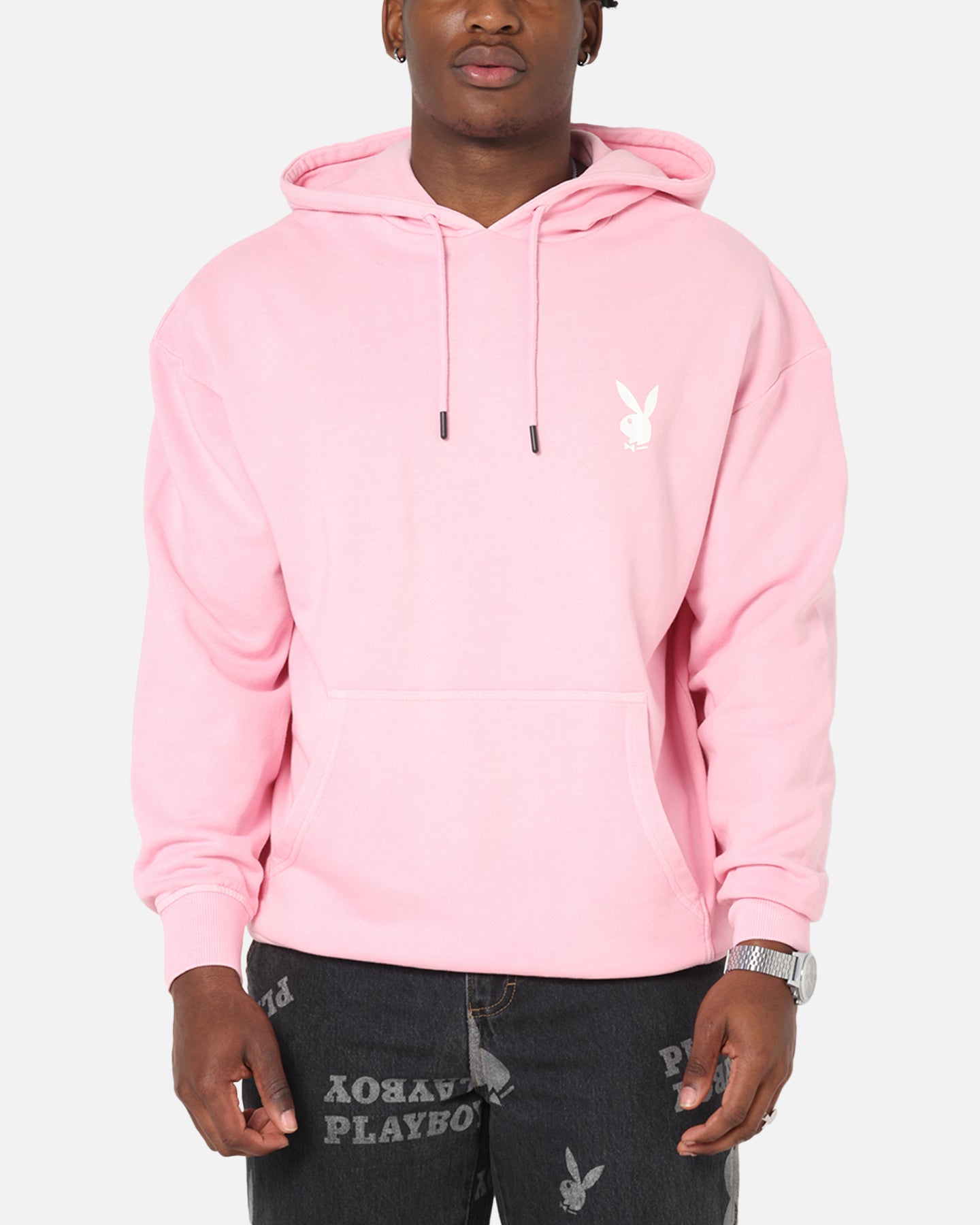 Playboy Stack Washed Hoodie Washed Pink、mySite、zt4zffjzw