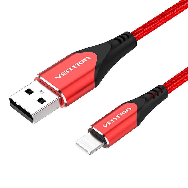Vention USB 2.0 A to Lightning Cable Aluminum Alloy Type、mySite、fannypackpong