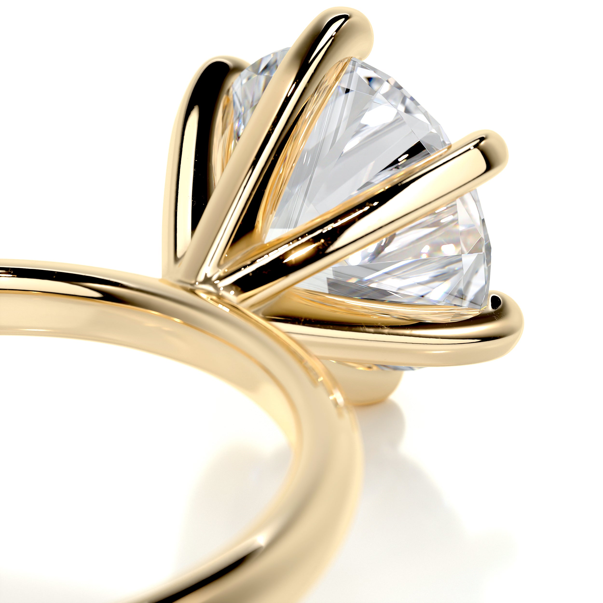 Samantha Diamond Engagement Ring -18K Yellow Gold、mySite、hinf8tx79