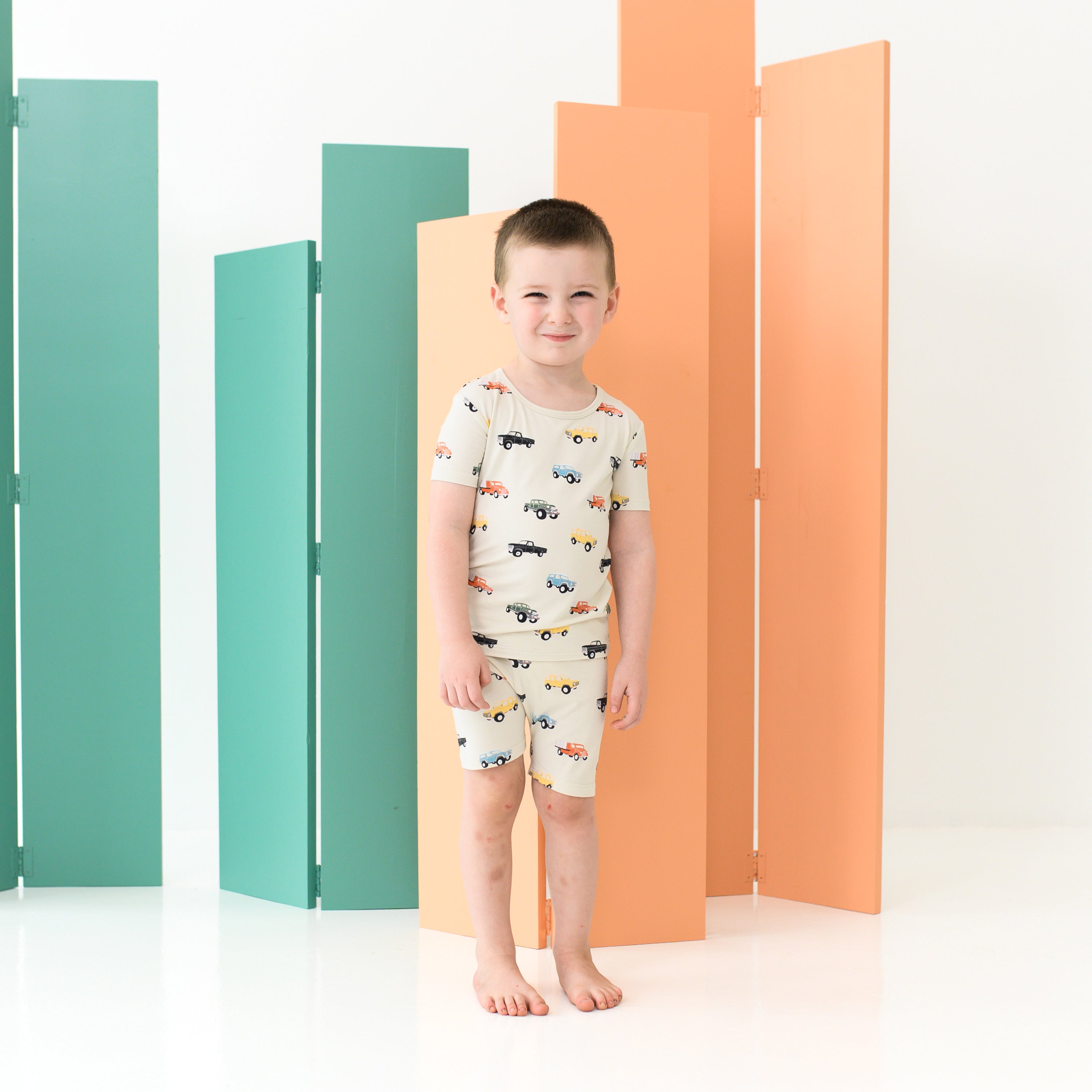  Short Sleeve Pajamas in Vintage Truck、mySite、layawaytickets