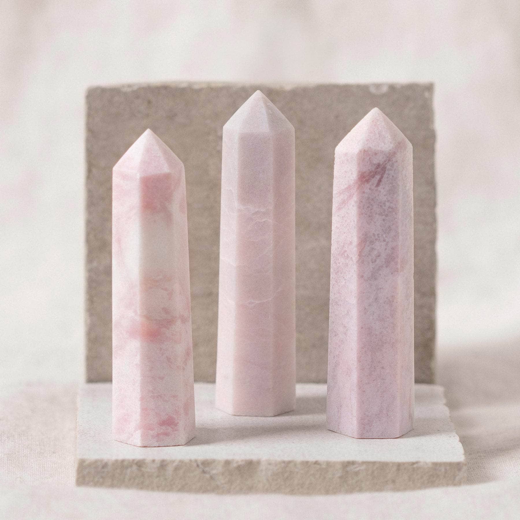 Pink Opal Crystal Point - AAA Premium Quality、mySite、hinf8tx79