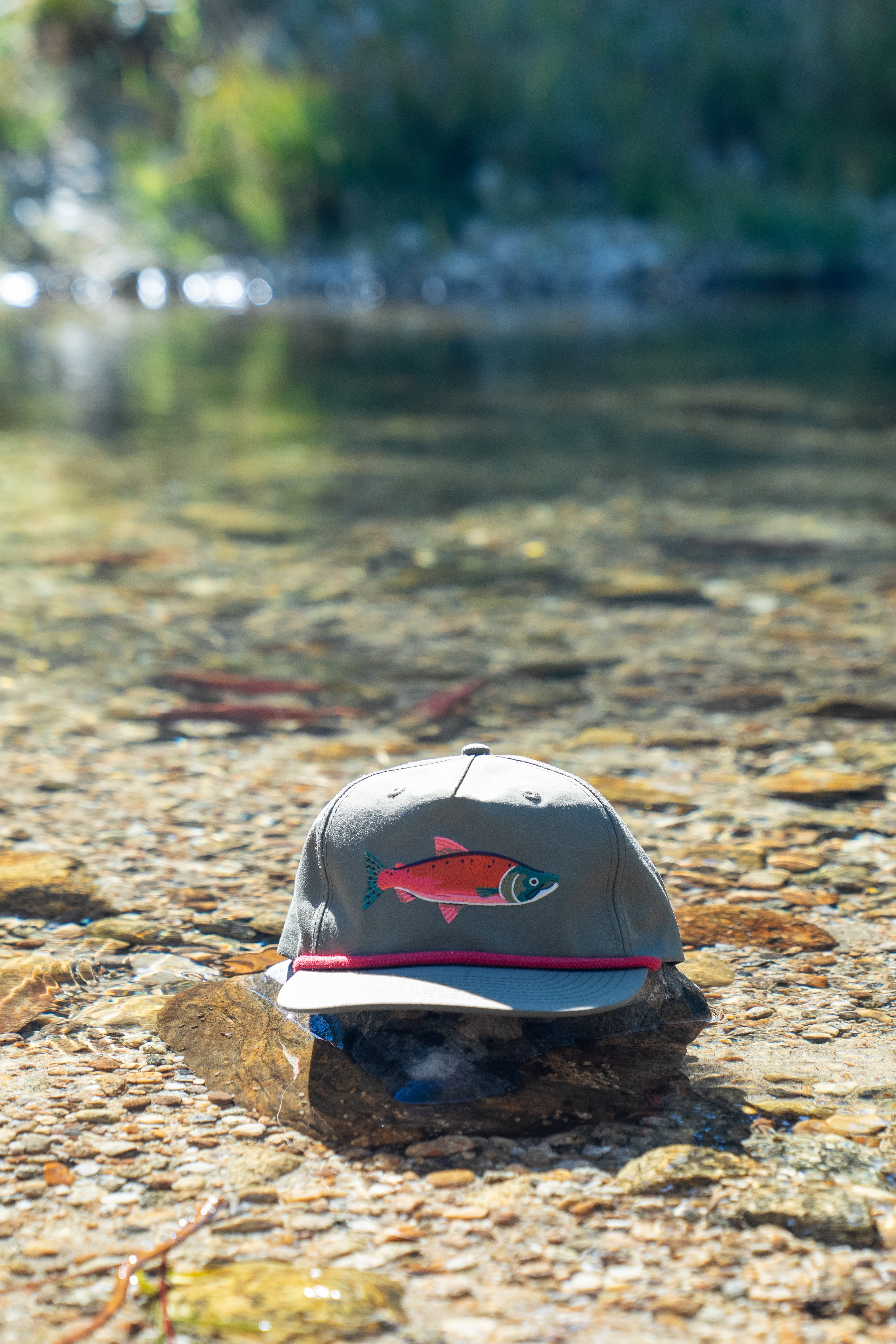 Kokanee/Sockeye Salmon Native Fish Hat、mySite、solidvoid