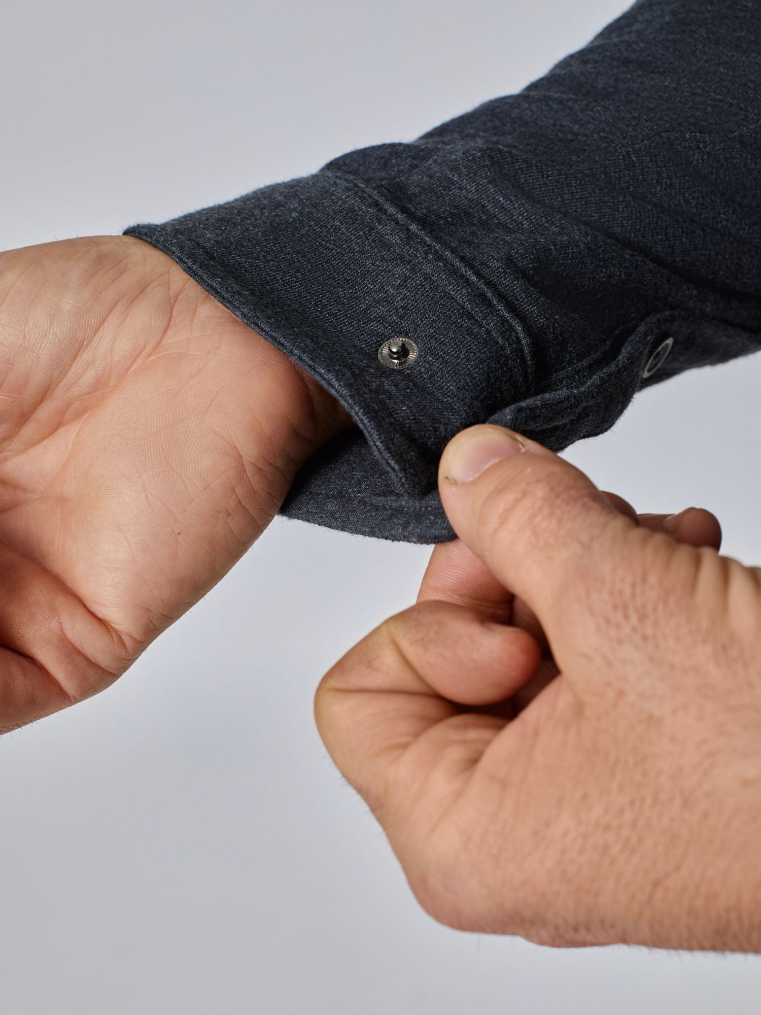  Charcoal Button Up Shacket、mySite、ghnorth