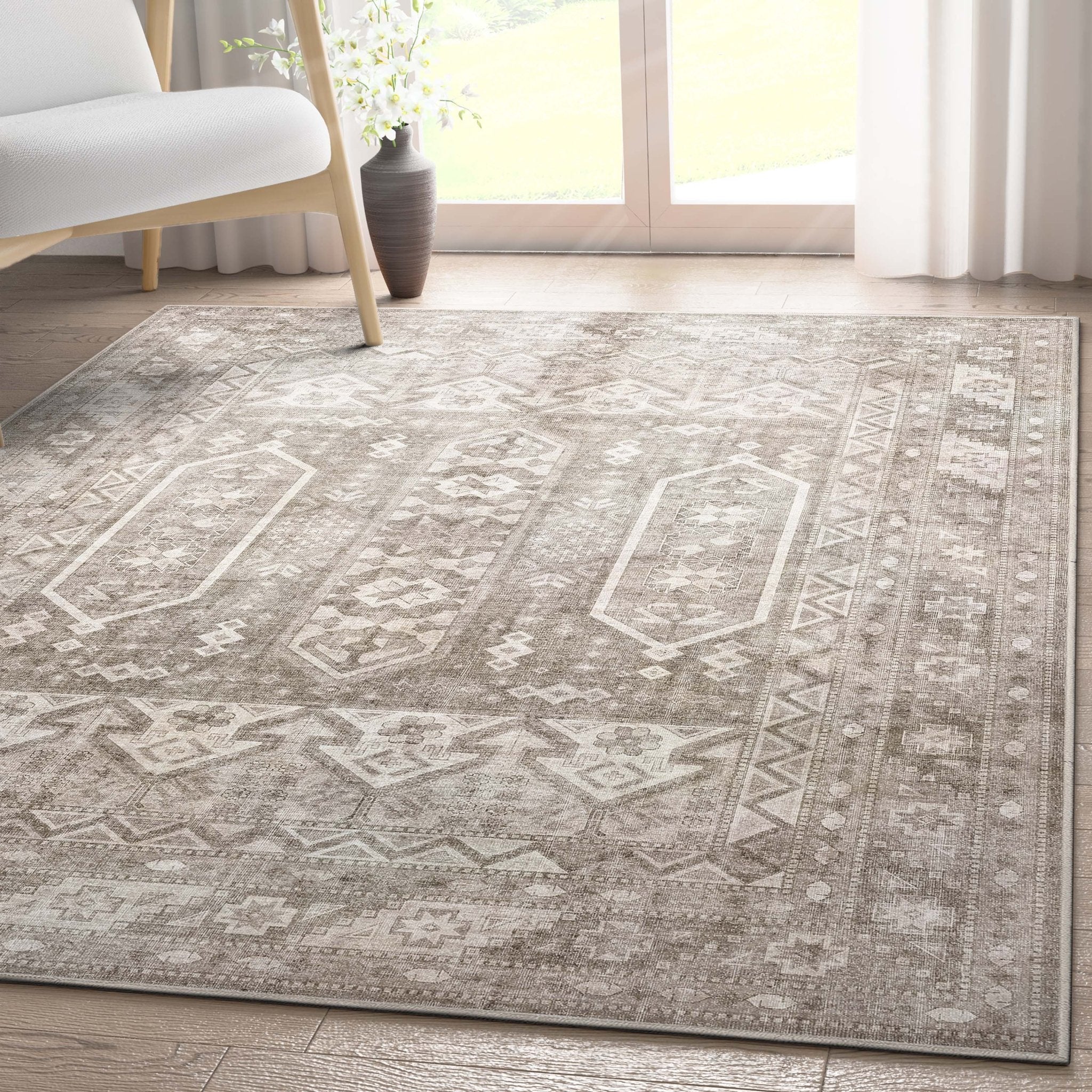 Praha Vintage Global Tribal Flat-Weave Rug、mySite、gigharbornorthrealestate