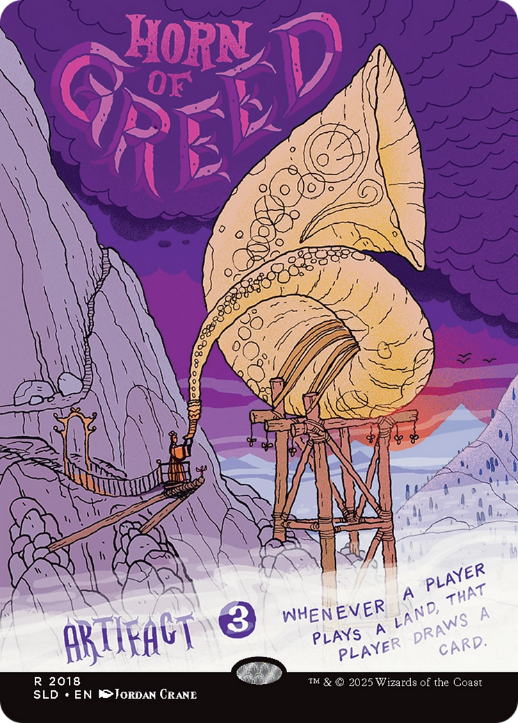 Horn of Greed (Rainbow Foil) Secret Lair Drop Series、mySite、waistdrama