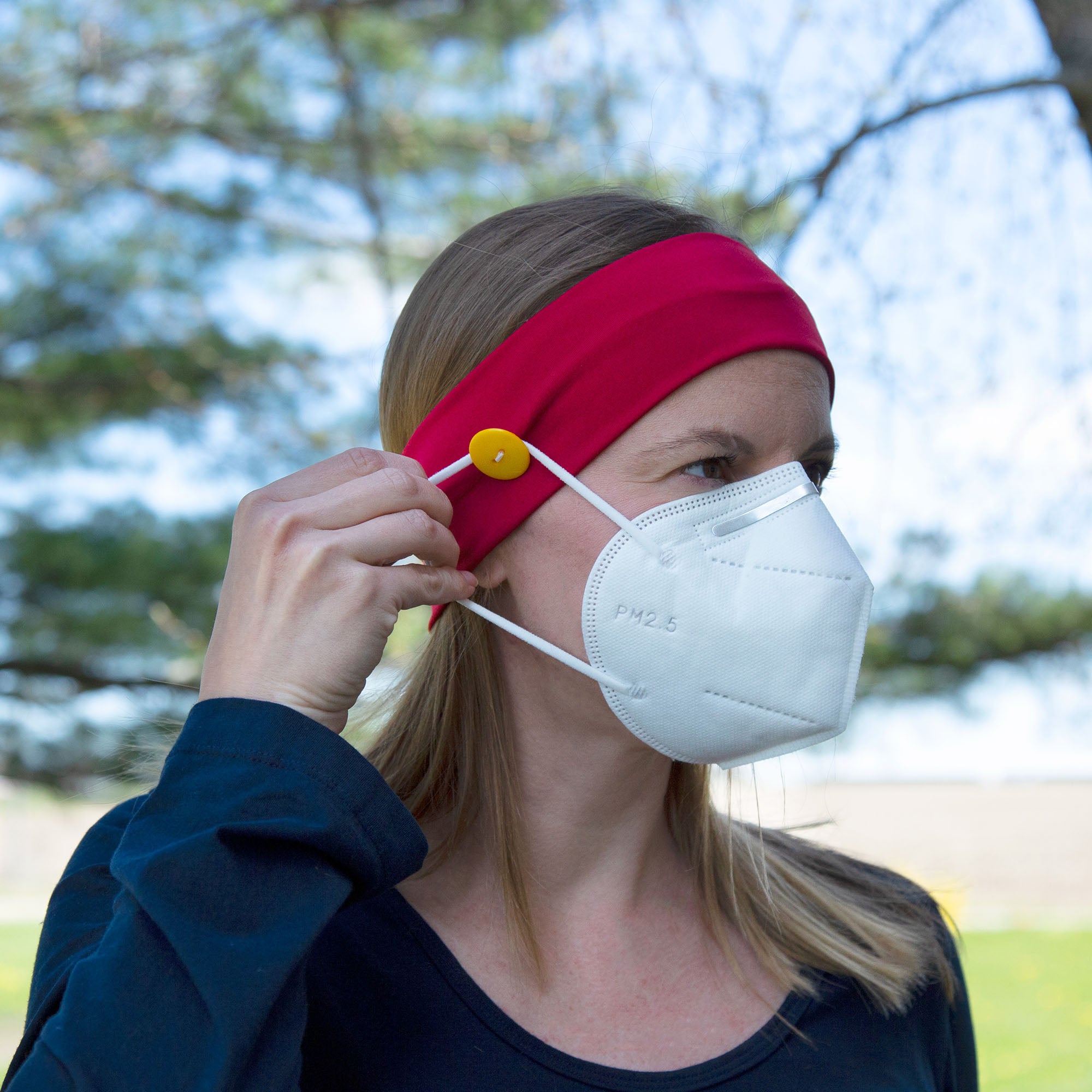 2-in-1 Headband for Face Mask、mySite、camillekostekn