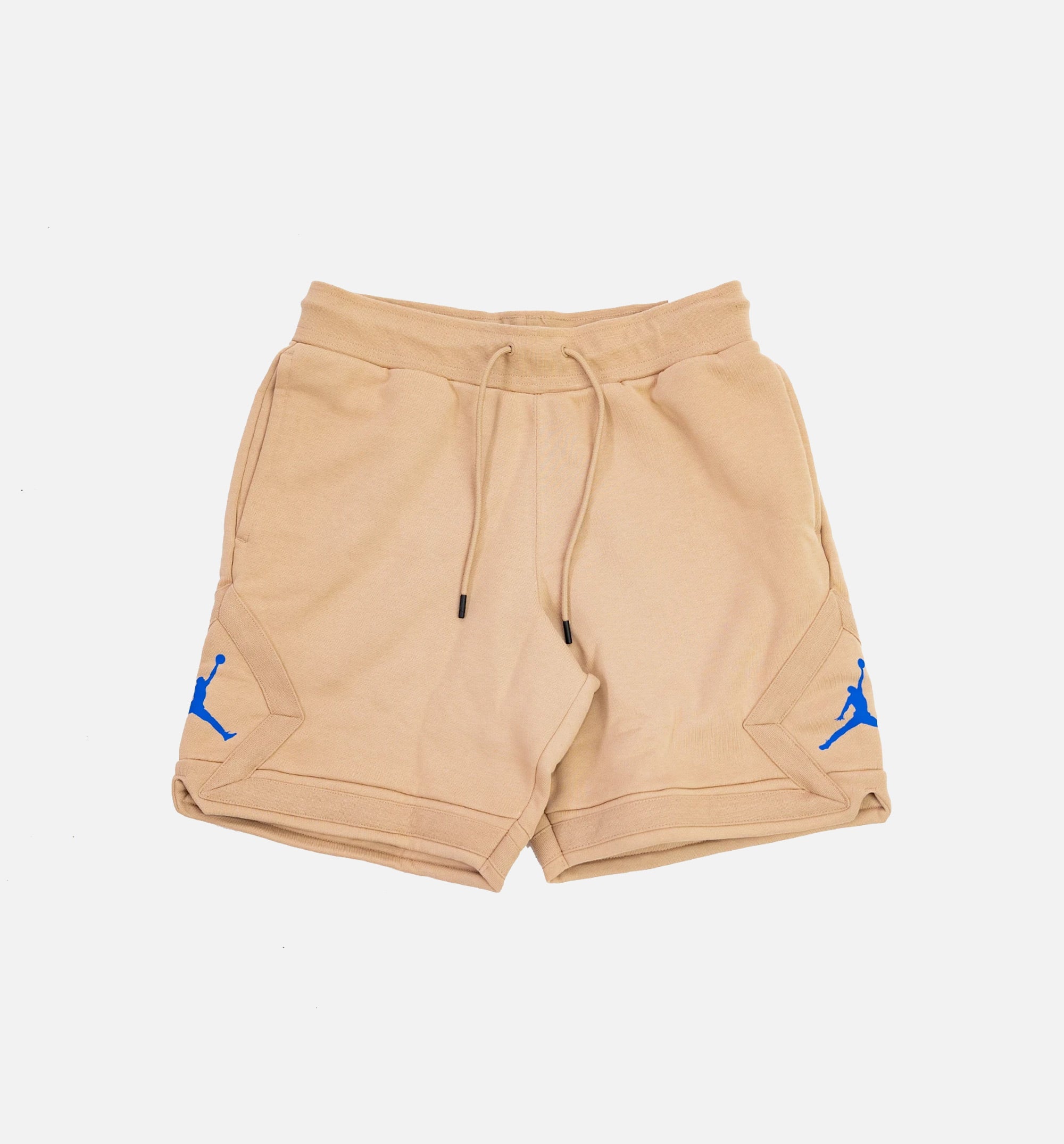 Essential Fleece Diamond Shorts Mens Shorts - Hemp/Game Royal、mySite、dreamappss