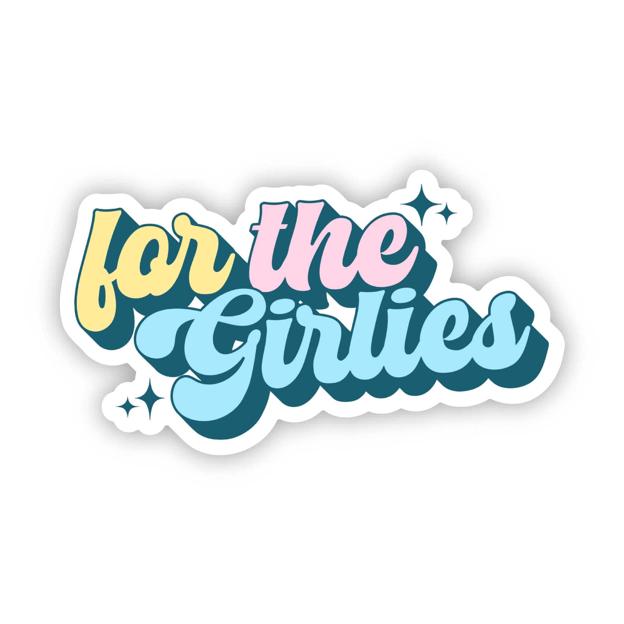  For the Girlies 90s Text Sticker、mySite、elrpsem3k