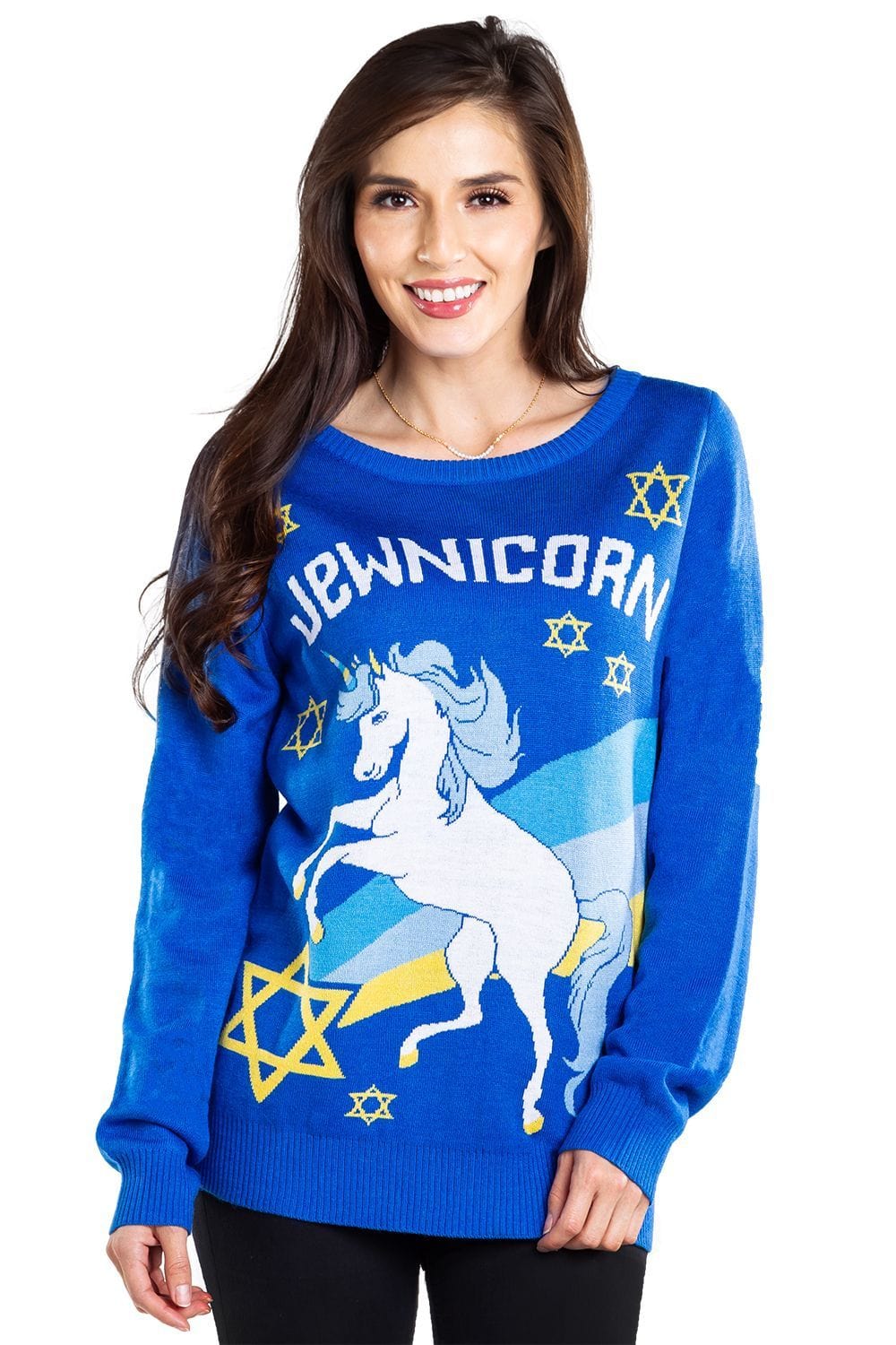 Women's Jewnicorn Sweater - by Tipsy Elves、mySite、topwebapps