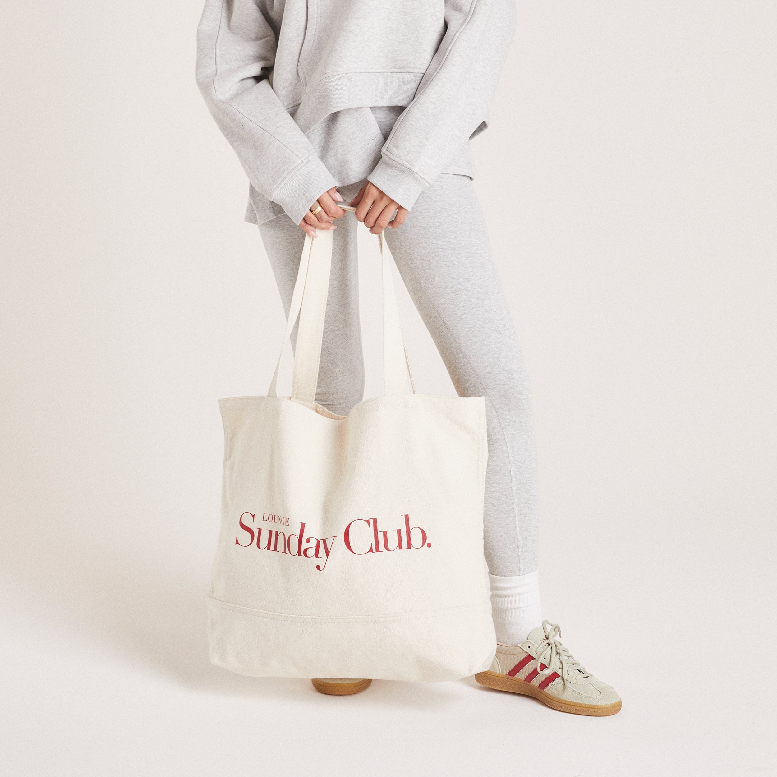 Cotton Canvas Tote Bag - Cream、mySite、bengalsvssteelers