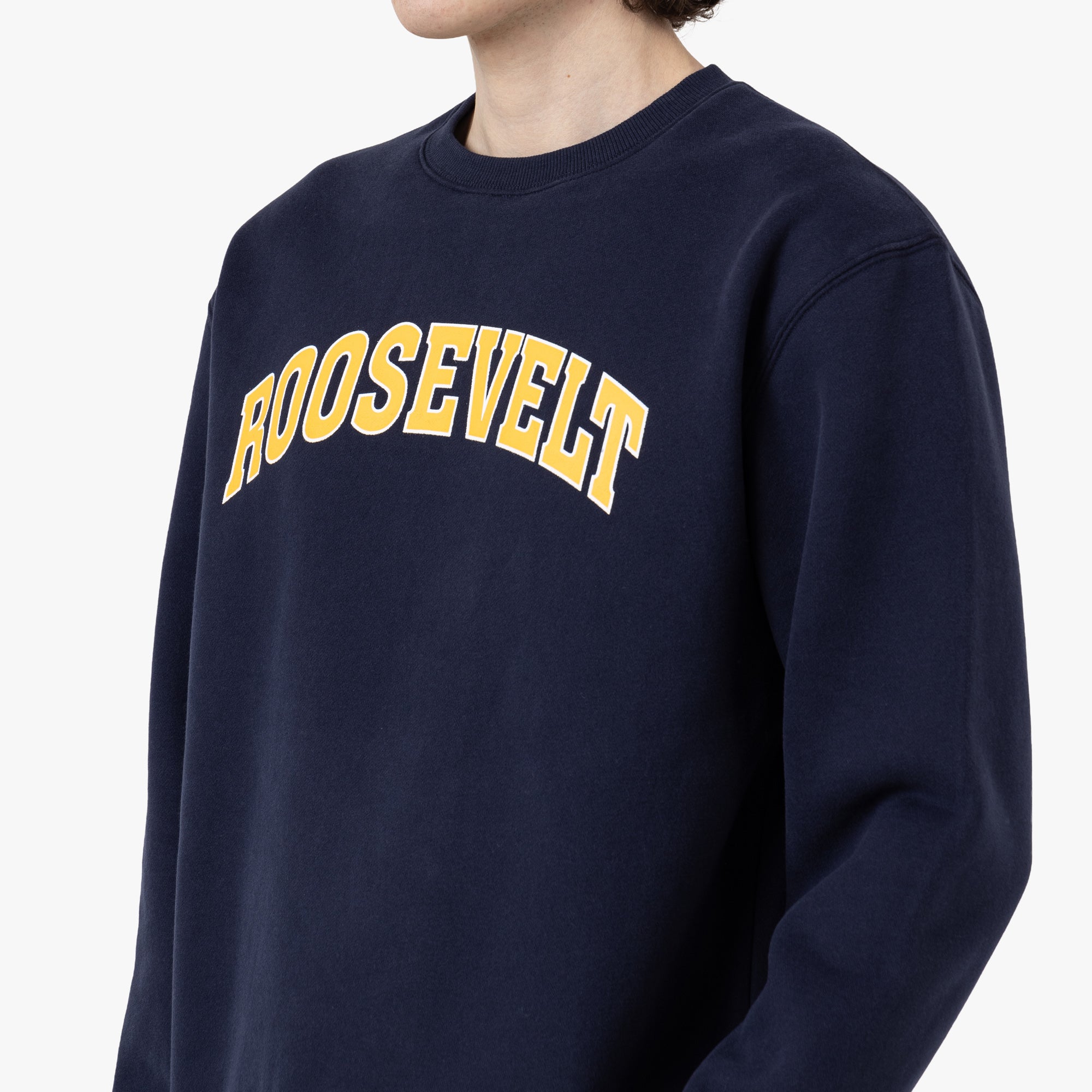  Metalwood Roosevelt Crewneck Sweatshirt / Navy、mySite、merchandisen