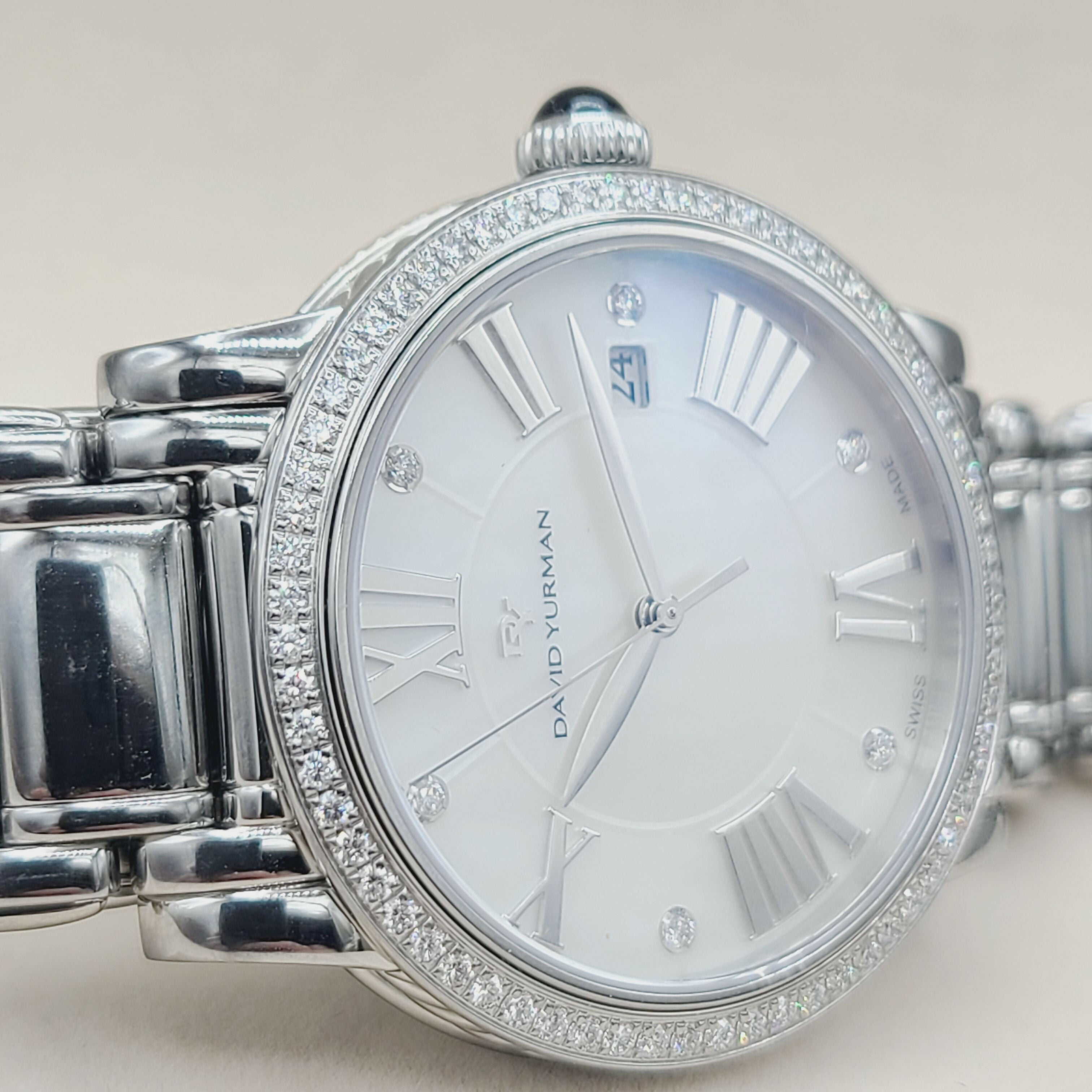 David Yurman Classic Quartz Watch 38mm Diamond Bezel、mySite、hinf8tx79