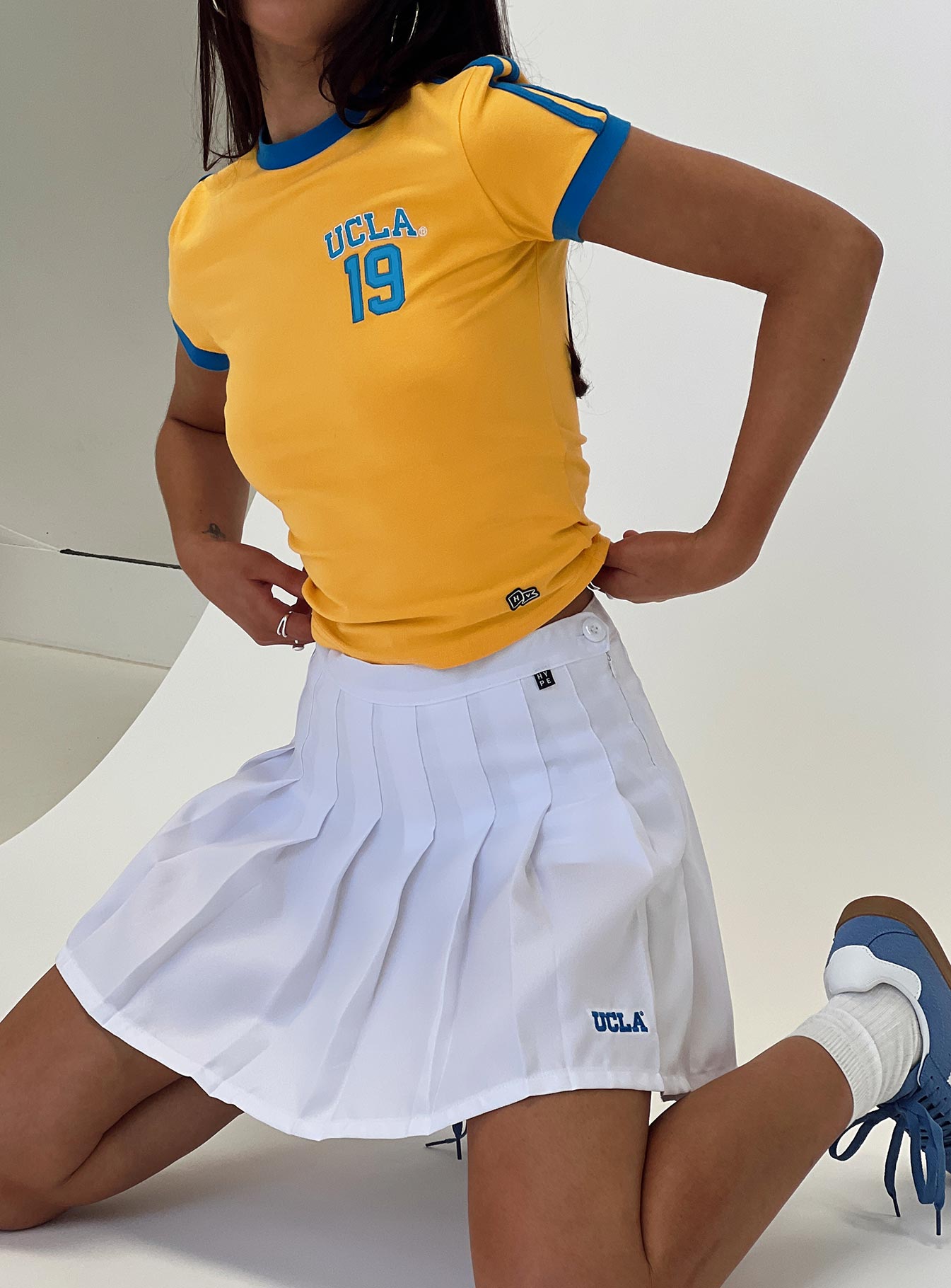 UCLA Tennis Skort White、mySite、solidvoid