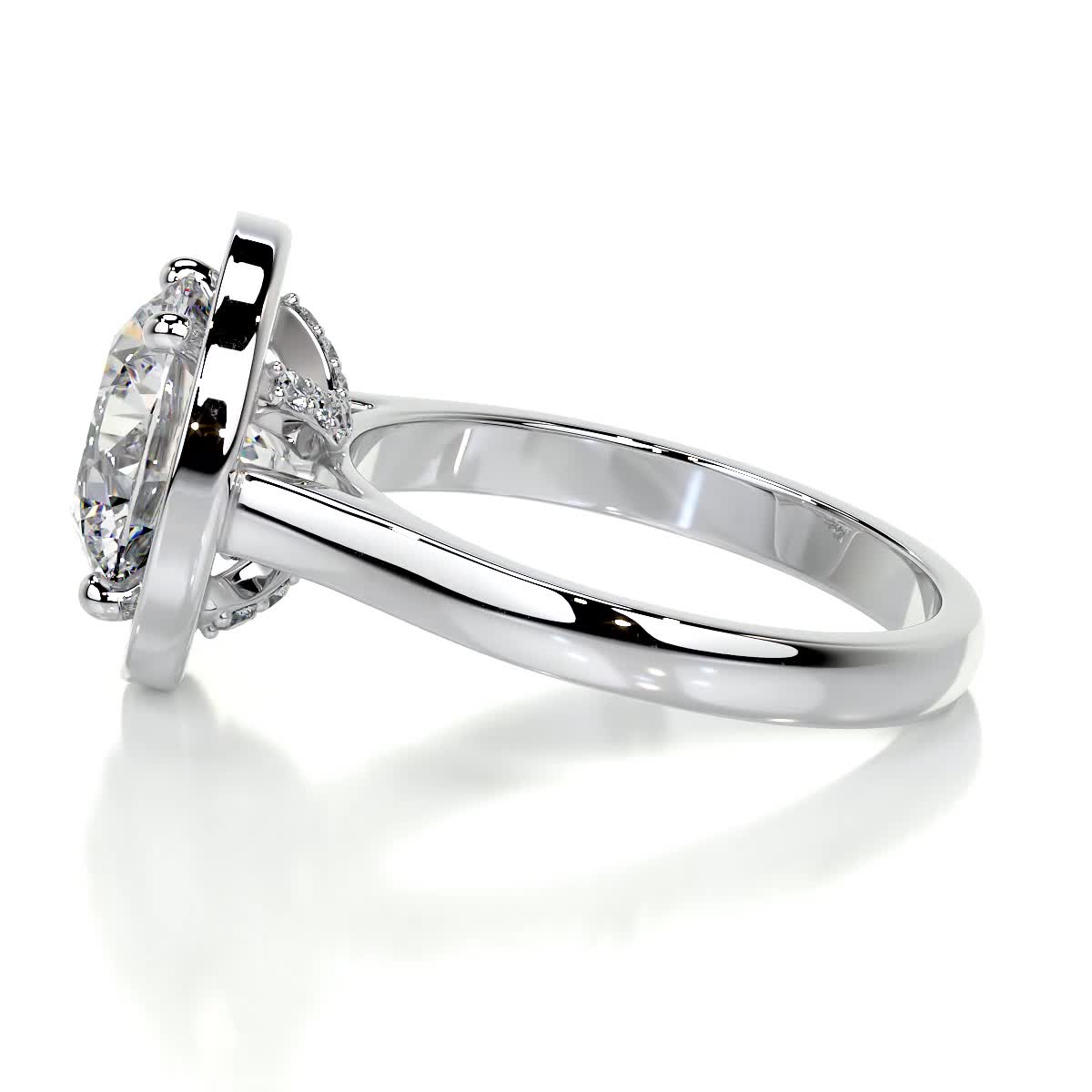 Charlie Lab Grown Diamond Ring -Platinum、mySite、hinf8tx79