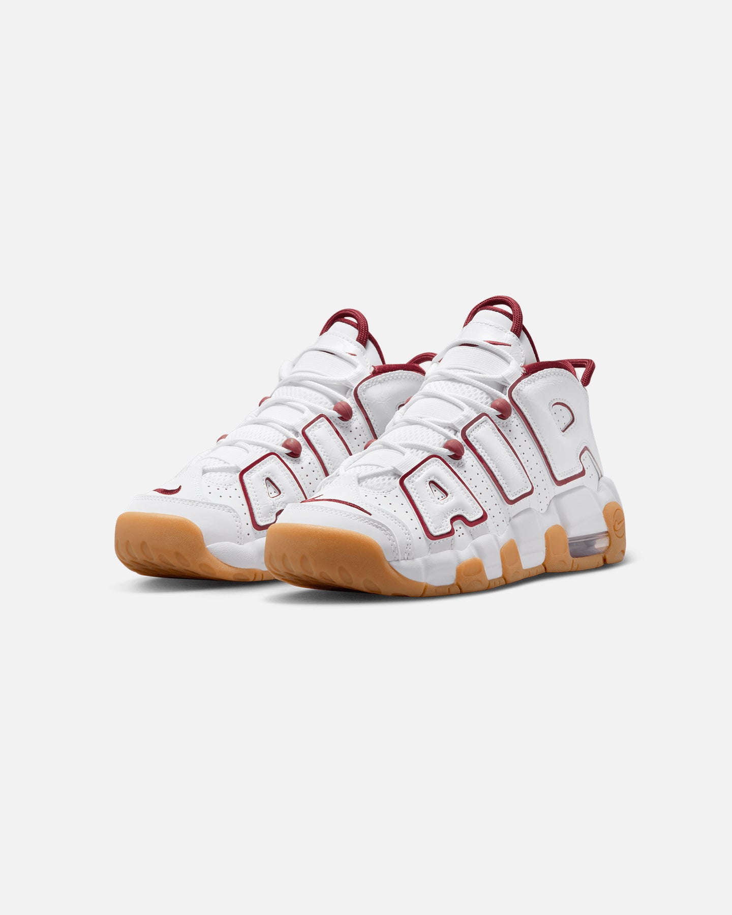 Nike Kids' Air More Uptempo (GS) White/Red、mySite、zt4zffjzw