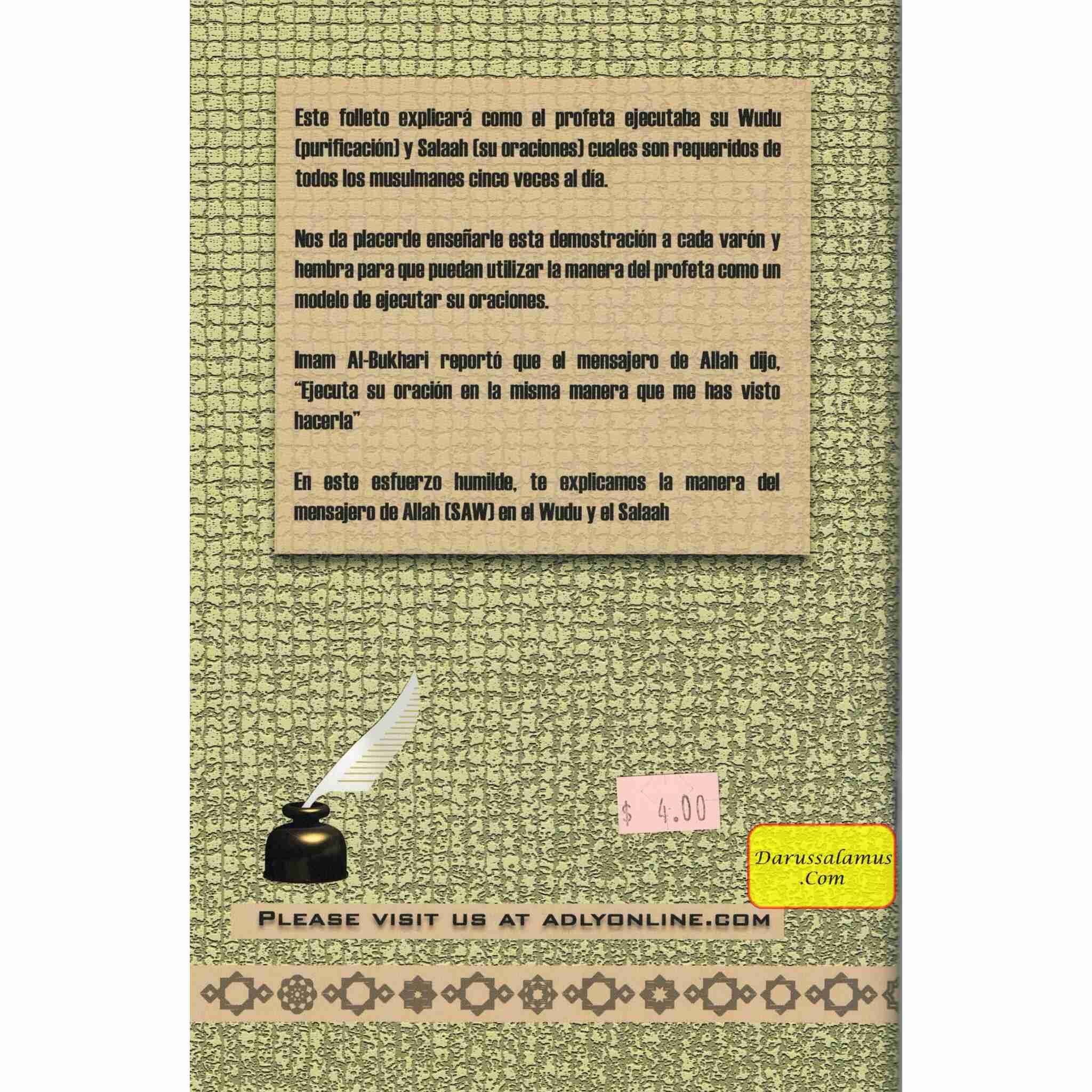 Hacer Wudu & Salah Como El Profeta (Spanish language) By Muhammad S. Adly、mySite、topwebapps