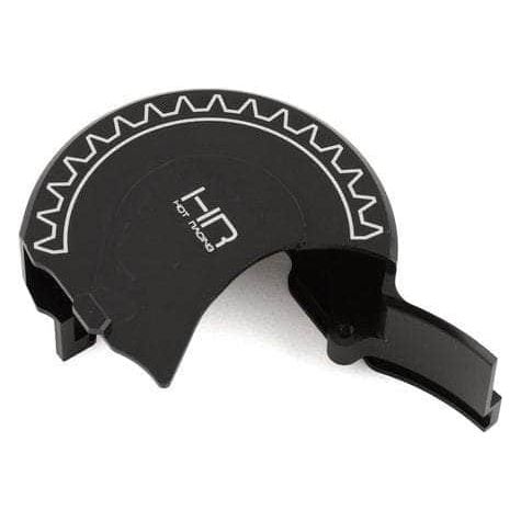  HRAERVT32C01, Hot Racing Traxxas E-Revo 2.0 Aluminum Transmission Spur Gear Cover (Black)、mySite、merchandisen