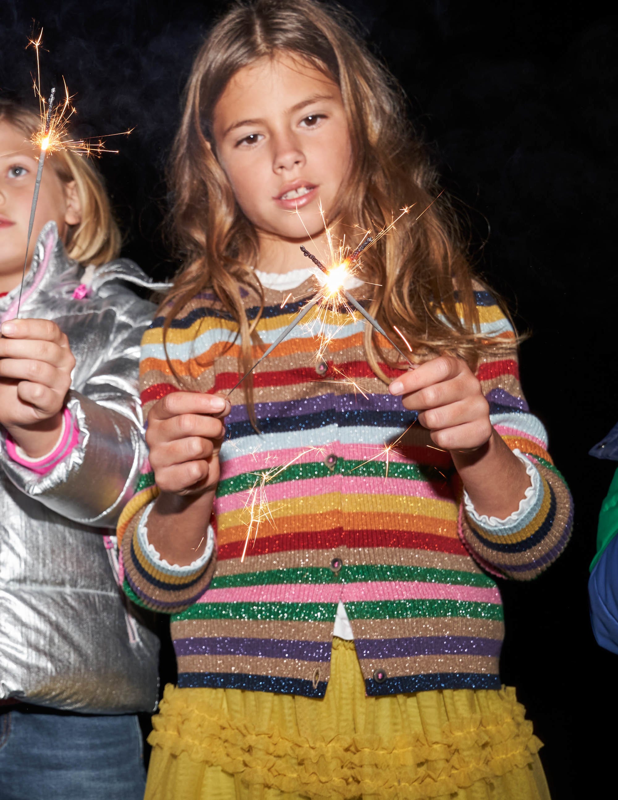  Sparkle Stripe Cardigan-Multi Stripe Sparkle、mySite、ashleygrahame