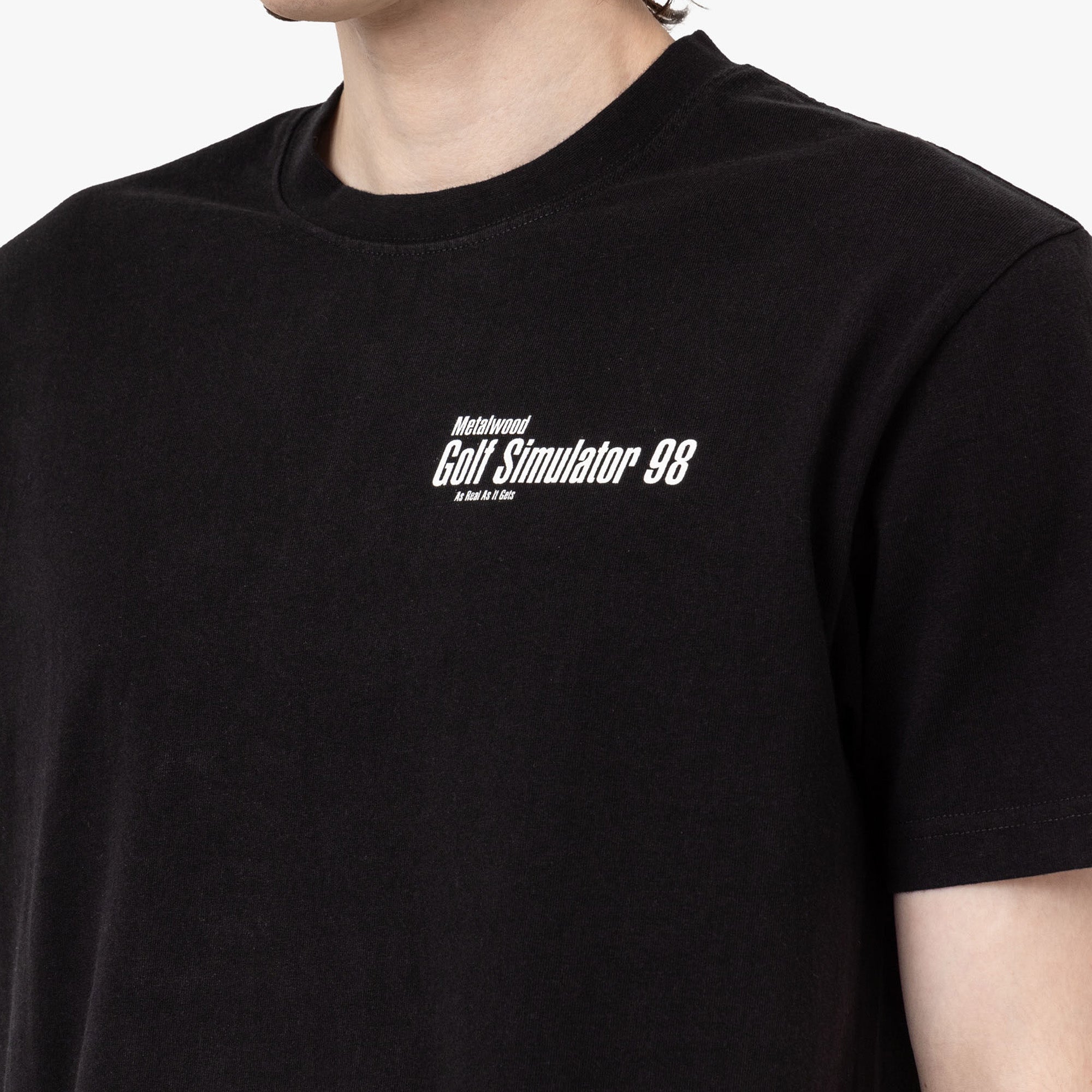  Metalwood Simulator 98 T-Shirt Black、mySite、merchandisen