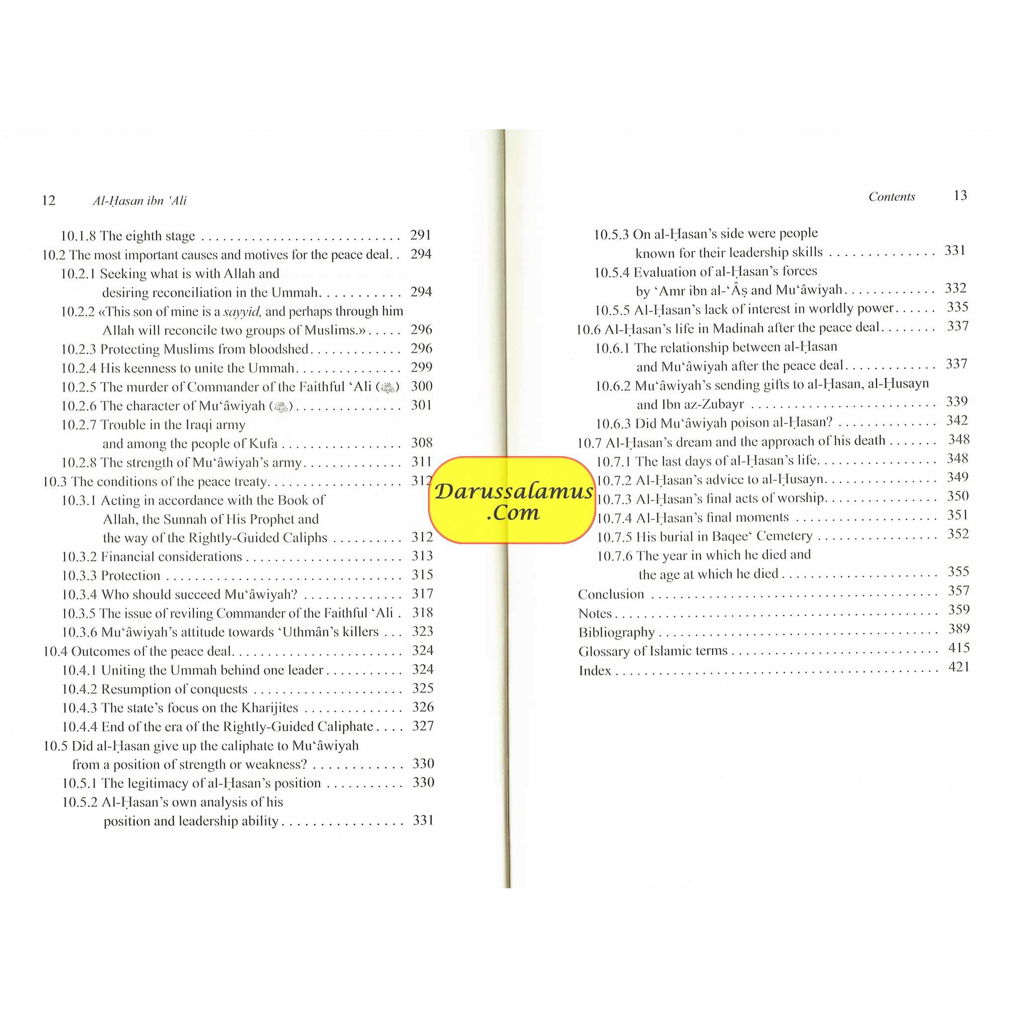 Al-Hasan ibn 'Ali ibn Abi Talib: His Life and Times By Dr. Ali Muhammad Sallabi、mySite、topwebapps