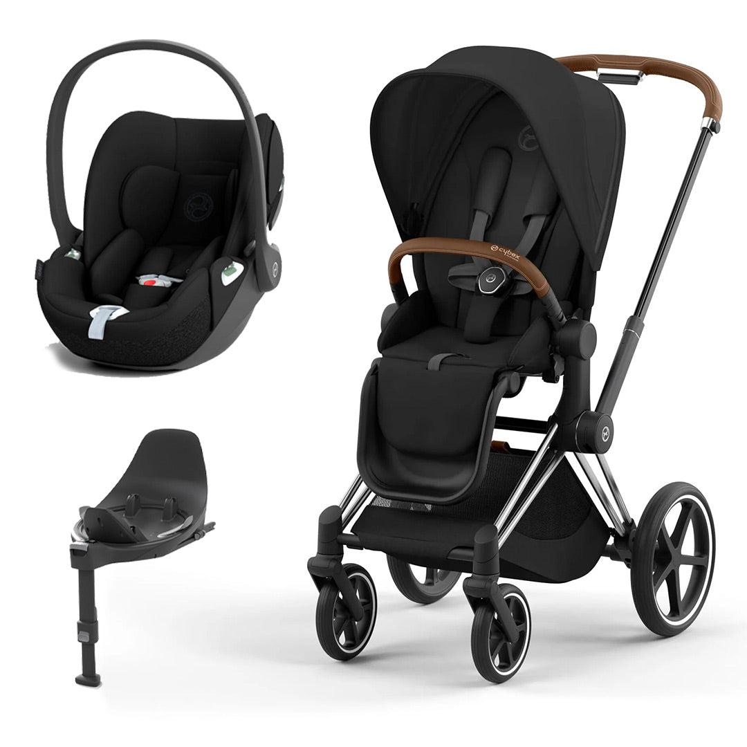  CYBEX Priam Cloud T Travel System - Sepia Black、mySite、merchandisen