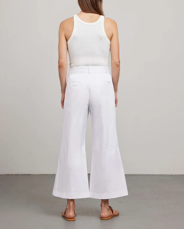 Phoebe Jon Aria Cropped Pant in Cotton Twill, Available in 2 Colors、mySite、noshort