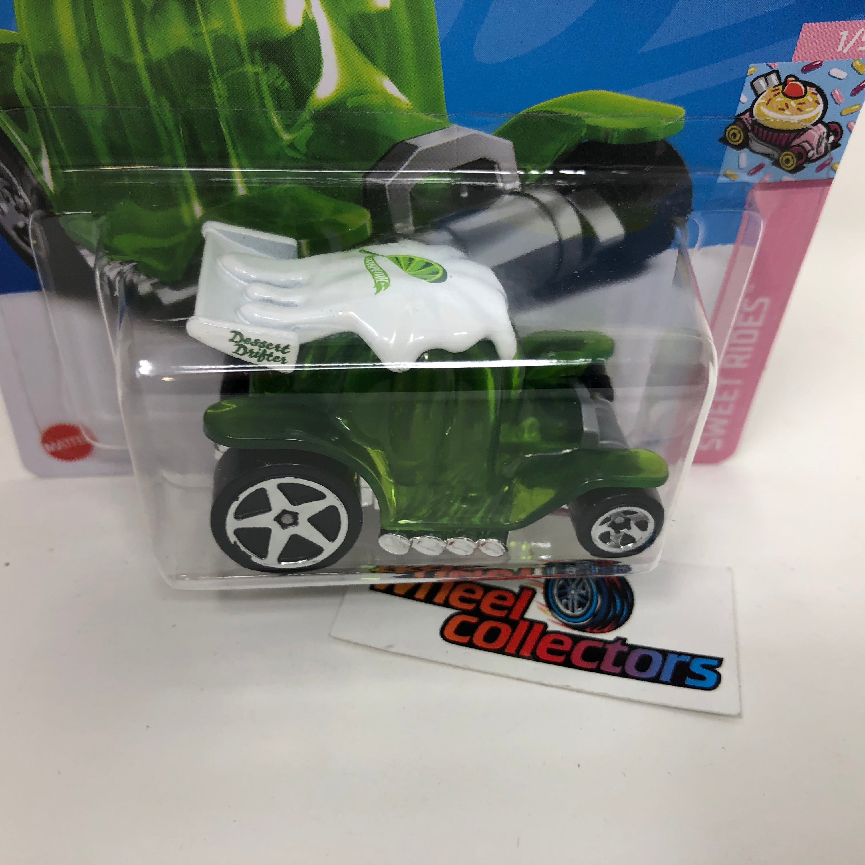 Dessert Drifter * Green * 2023 Hot Wheels Case A Release Short Card、mySite、hgirdovlk
