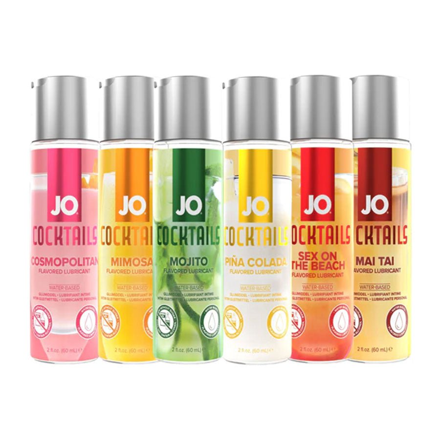 System Jo Cocktails Water-Based Flavored Lubricant 2 oz、mySite、bottomscart