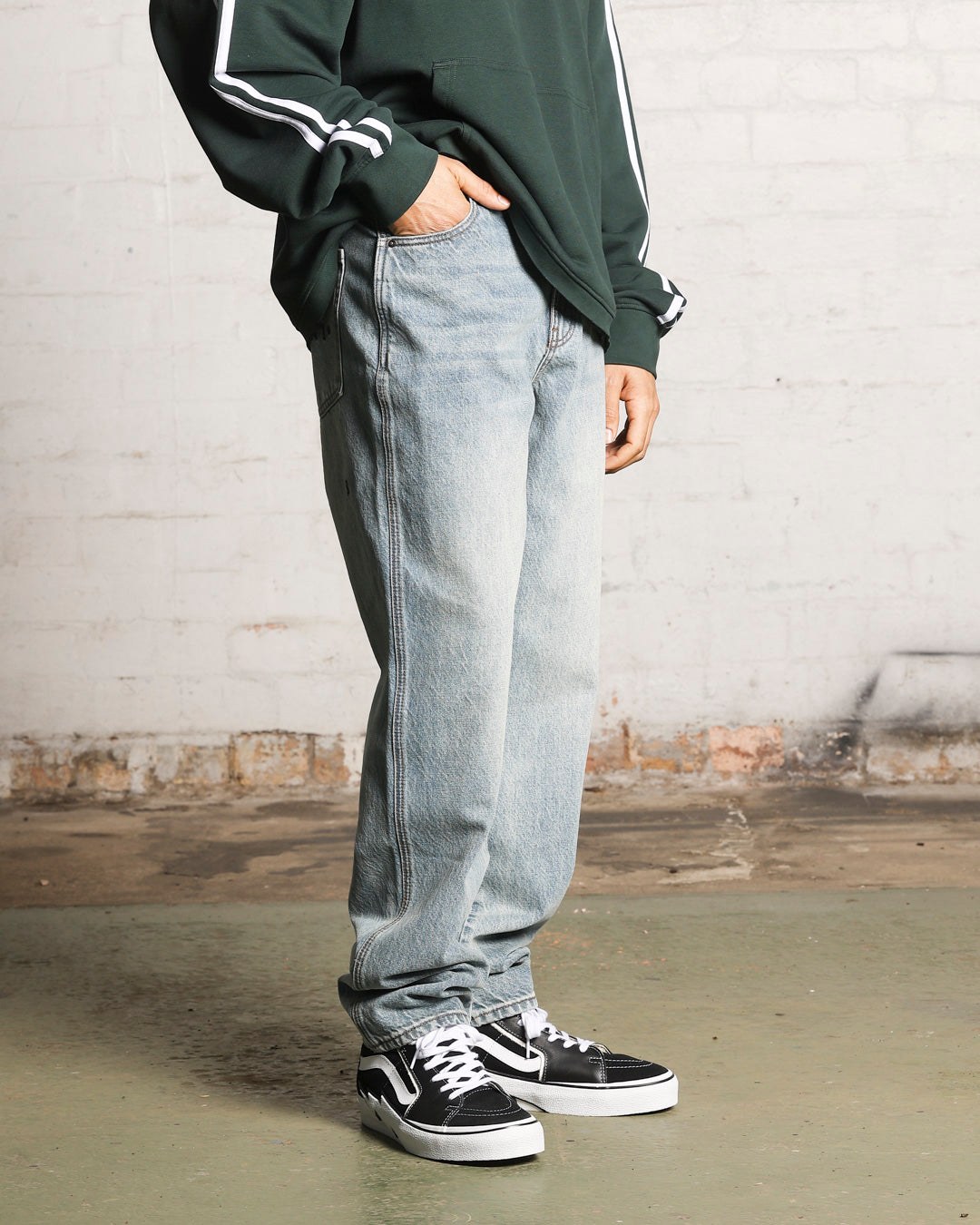 Saint Morta Empire Relaxed Jeans Vintage Blue、mySite、zt4zffjzw