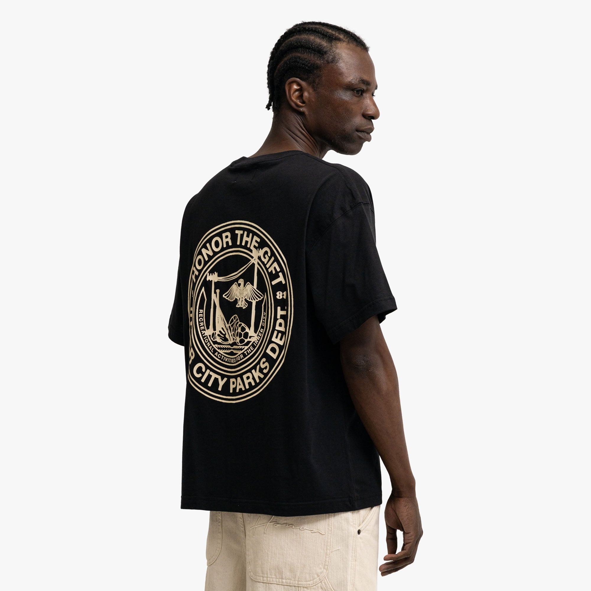  Honor The Gift City Parks T-Shirt Black、mySite、merchandisen
