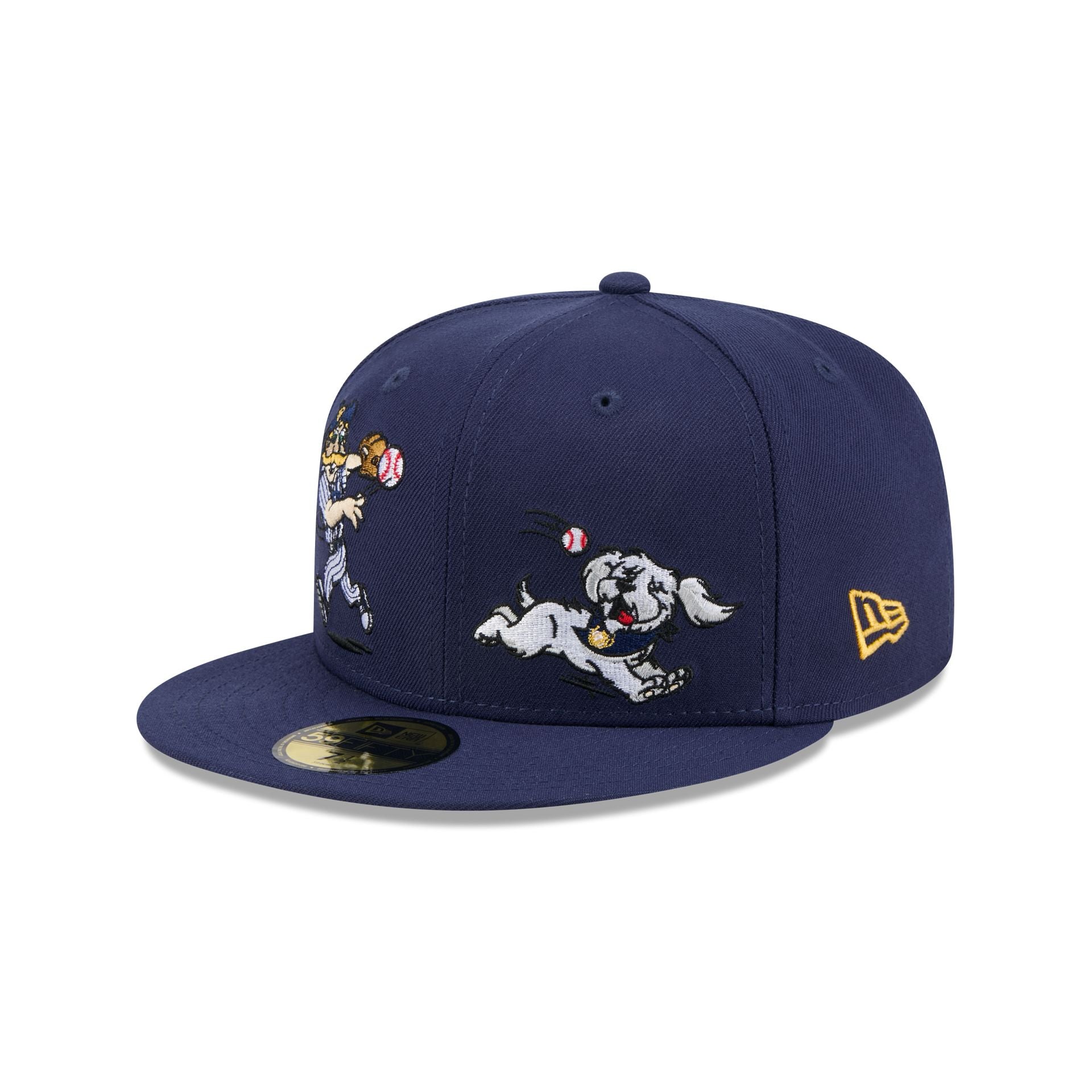 Milwaukee Brewers Generation Mascots 59FIFTY Fitted Hat、mySite、vikingsvslions