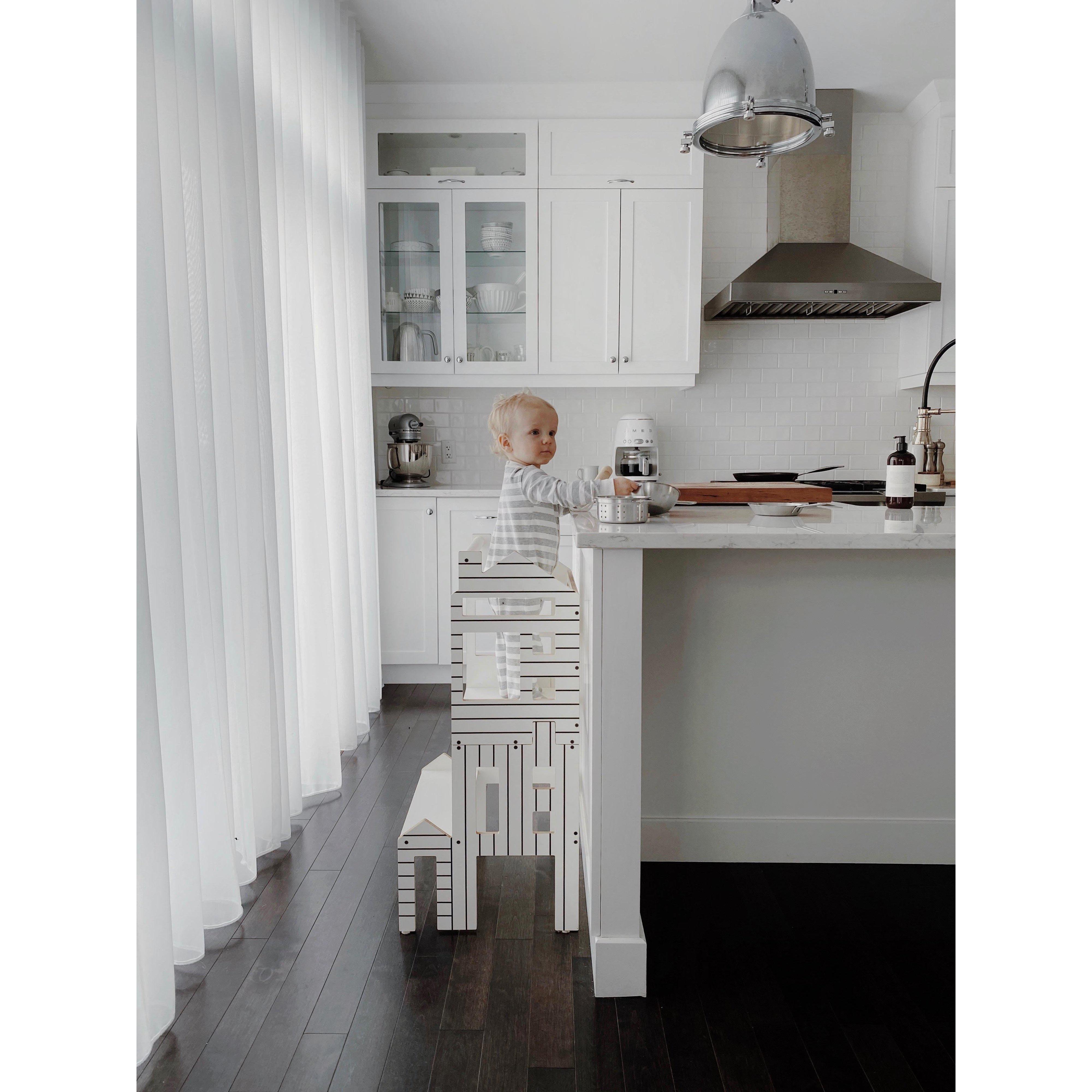 Wooden Multi-Function Learning Tower Dollhouse、mySite、gigharbornorthrealestate