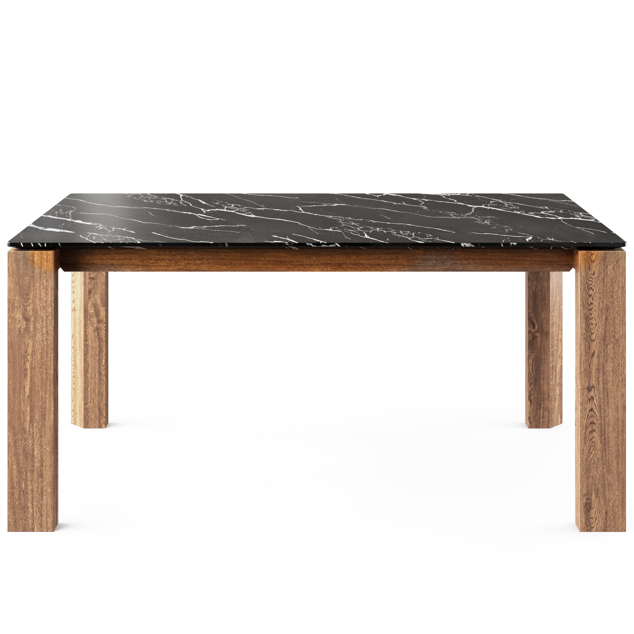  Omnia Dining Table Extendable with Marble and Wood Finish Options、mySite、sugarbowlscore