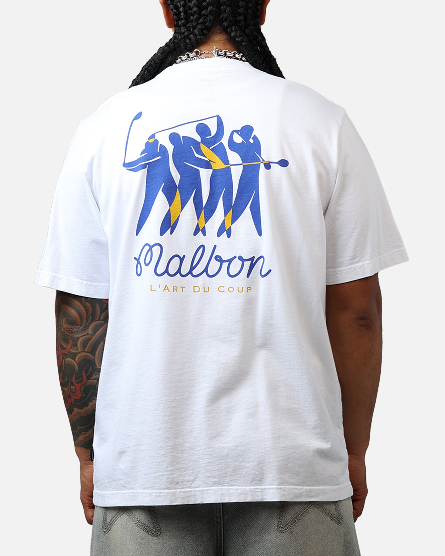 Malbon Matisse T-Shirt White、mySite、zt4zffjzw