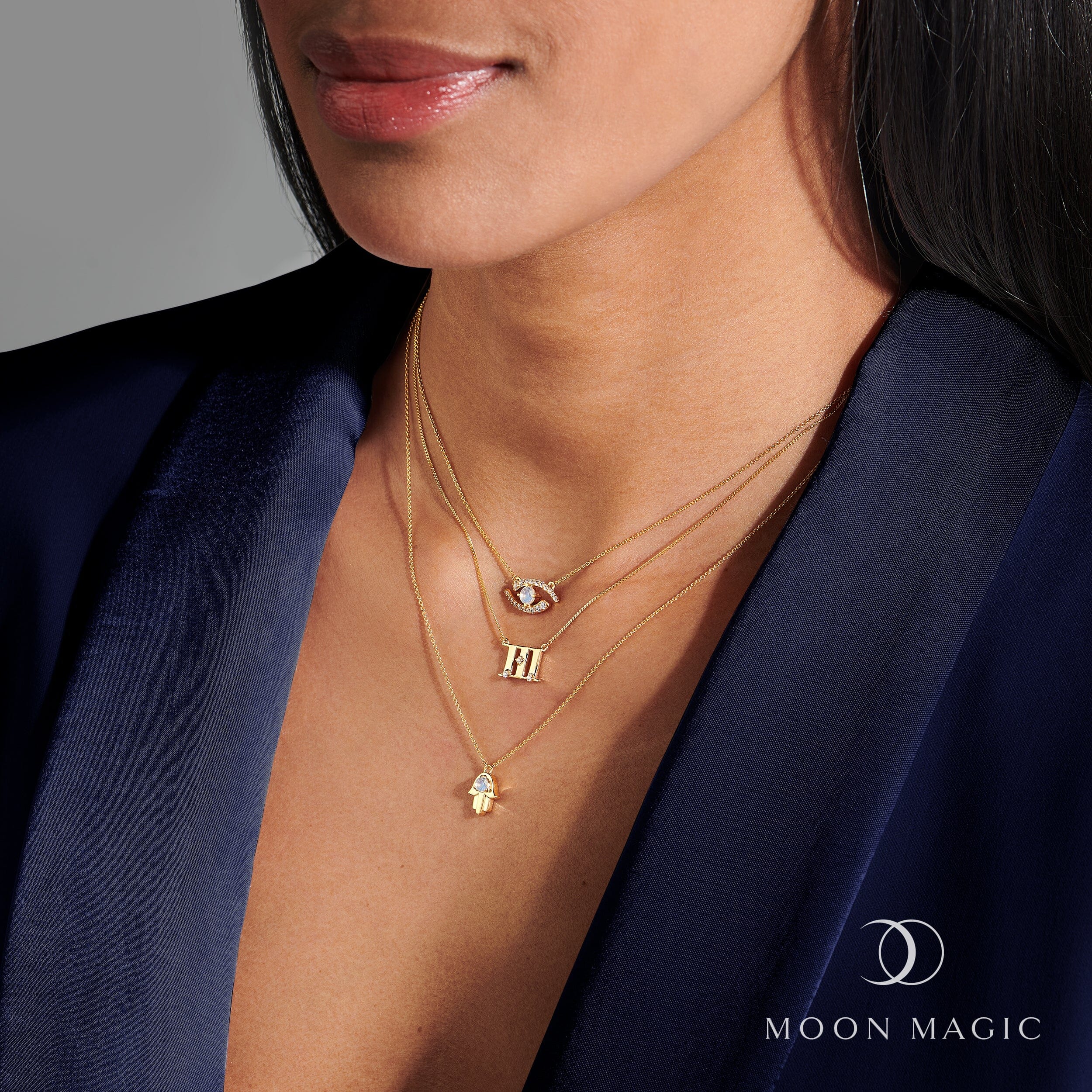 White Zircon Necklace - I Trust、mySite、hinf8tx79