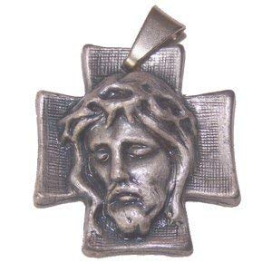  Holy Face of our Lord medal - Pewter (2.3 cm-0.9)、mySite、elrpsem3k