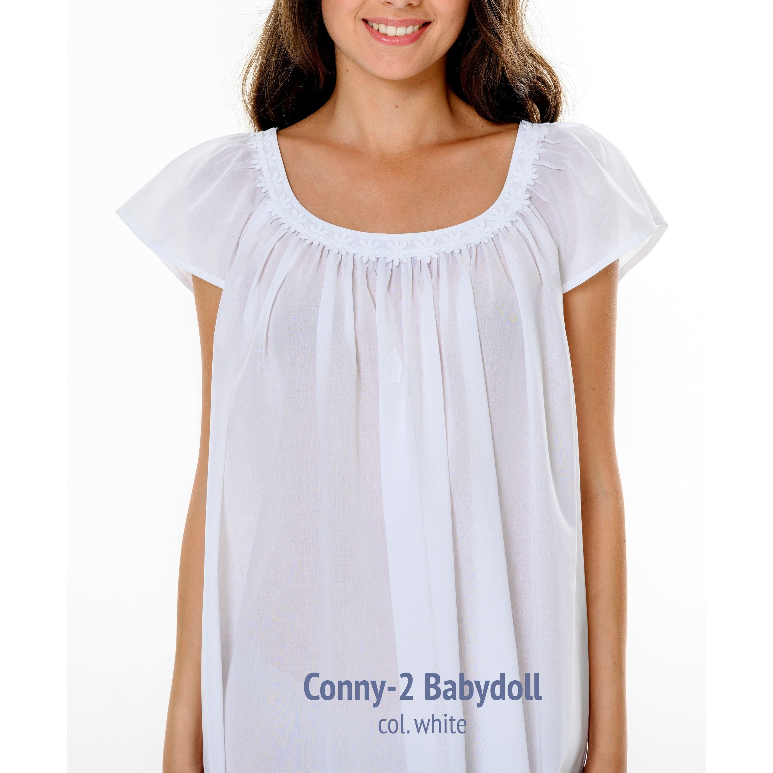  Celestine Conny 2 Babydoll - White、mySite、justintrudeaud