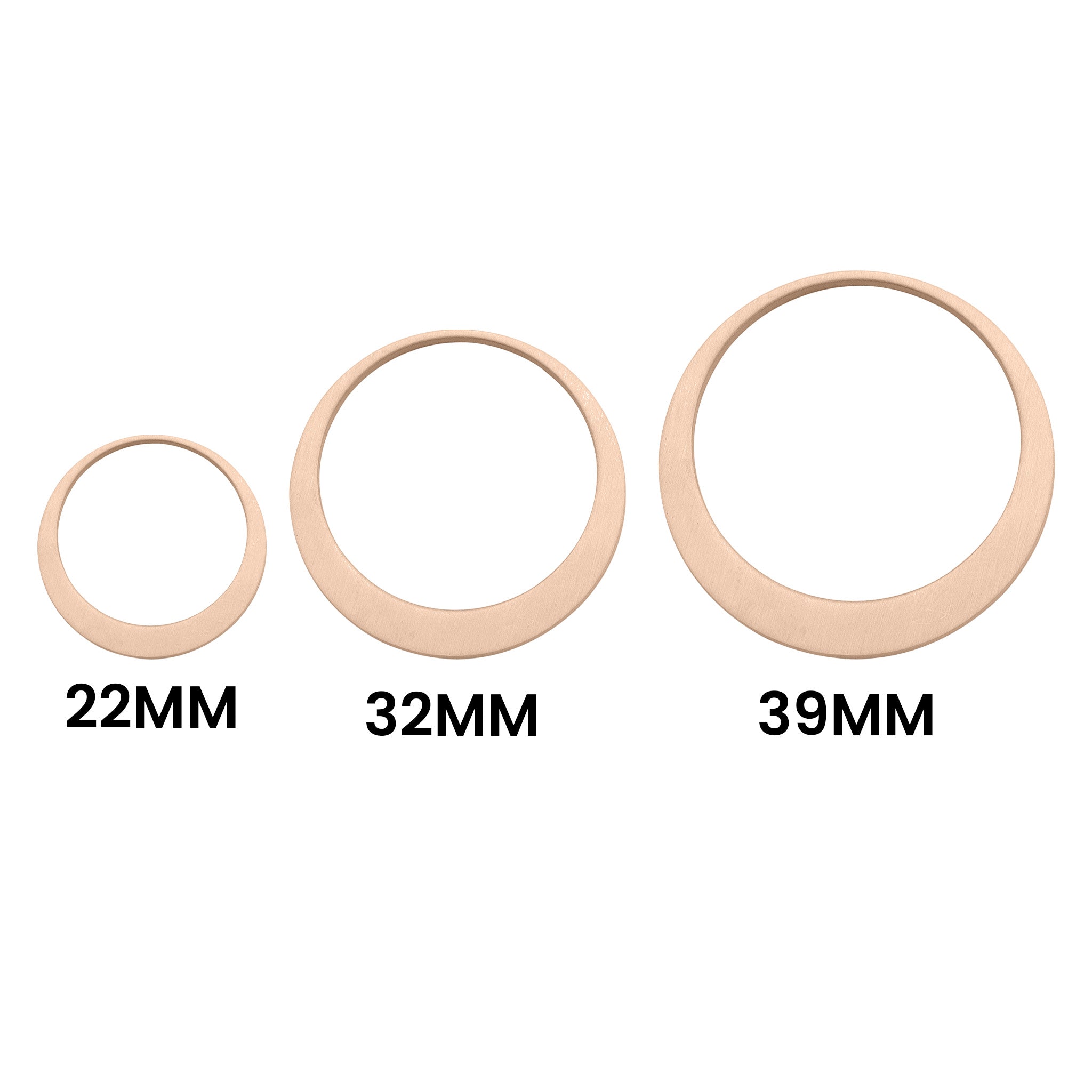 Rose Gold Stainless Steel Off Set Washer Pendant / SBB0036、mySite、dreamappss