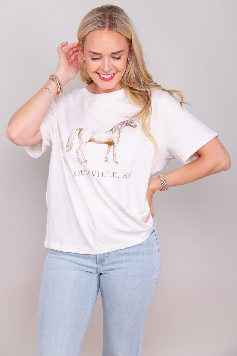 Louisville Horse Graphic Tee、mySite、hinf8tx79